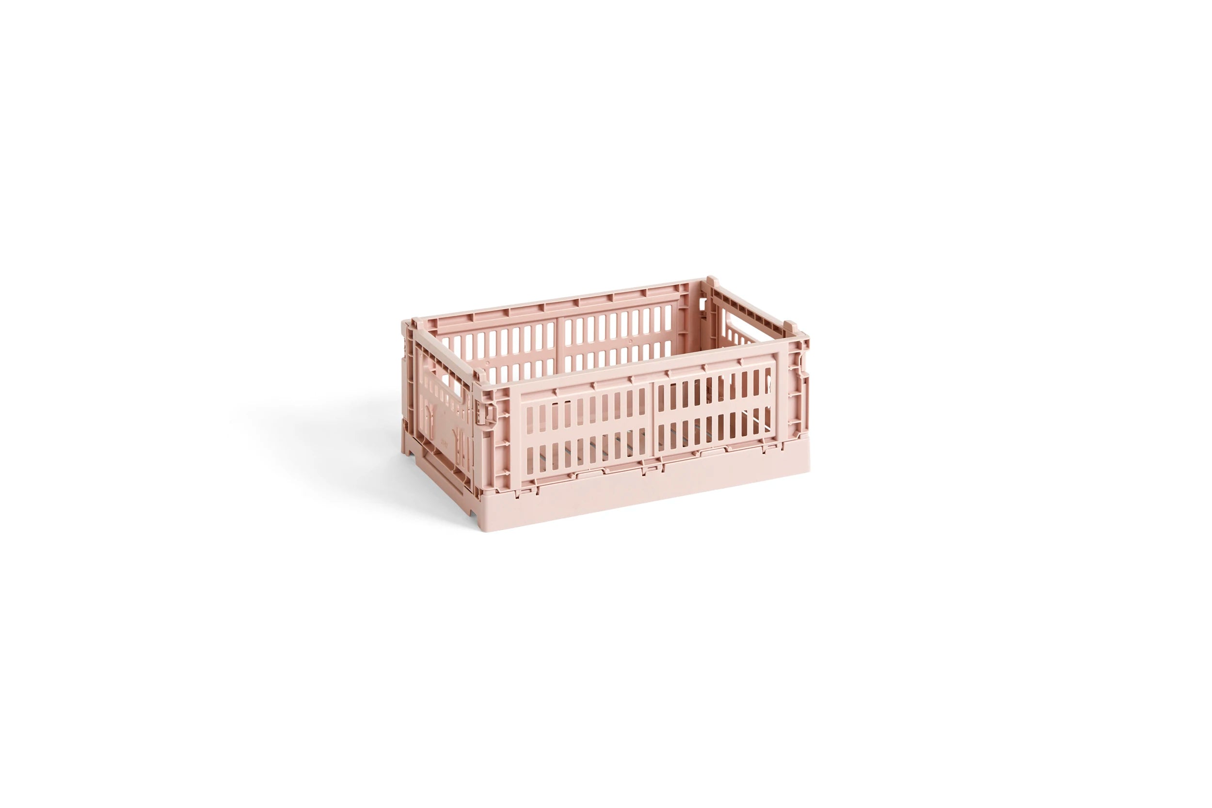 HAY Colour Crate Collapsible Small in Blush | Lifestory