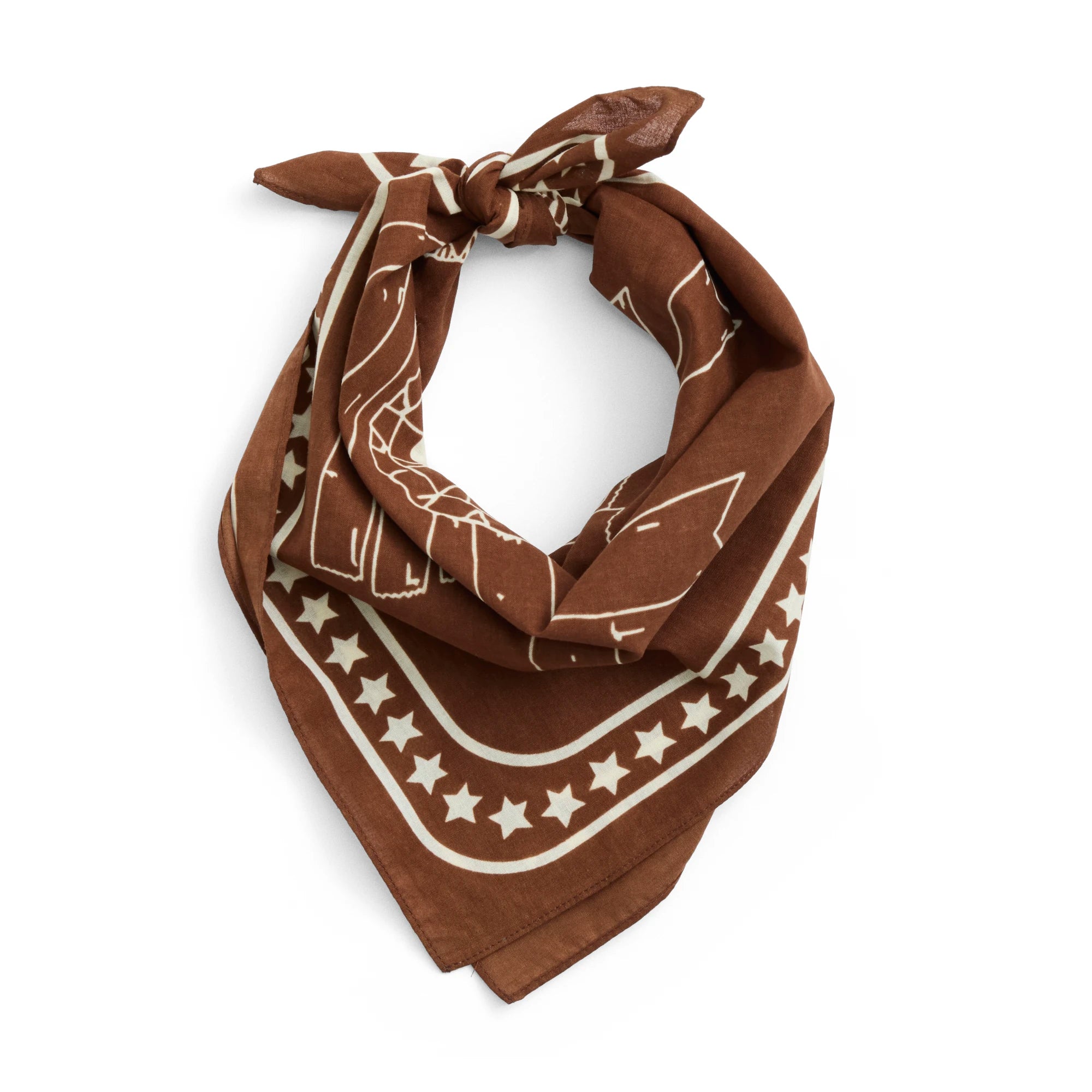 HAY Recycled Cotton Dogs Scarf in Various Colours - Lifestory