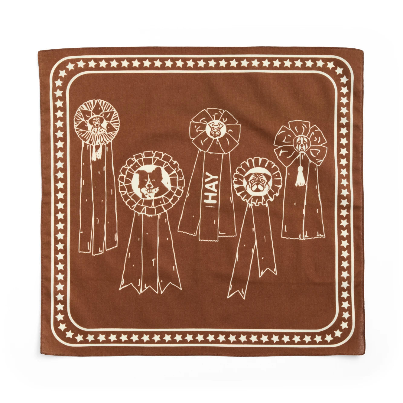 HAY Recycled Cotton Dogs Scarf in Various Colours