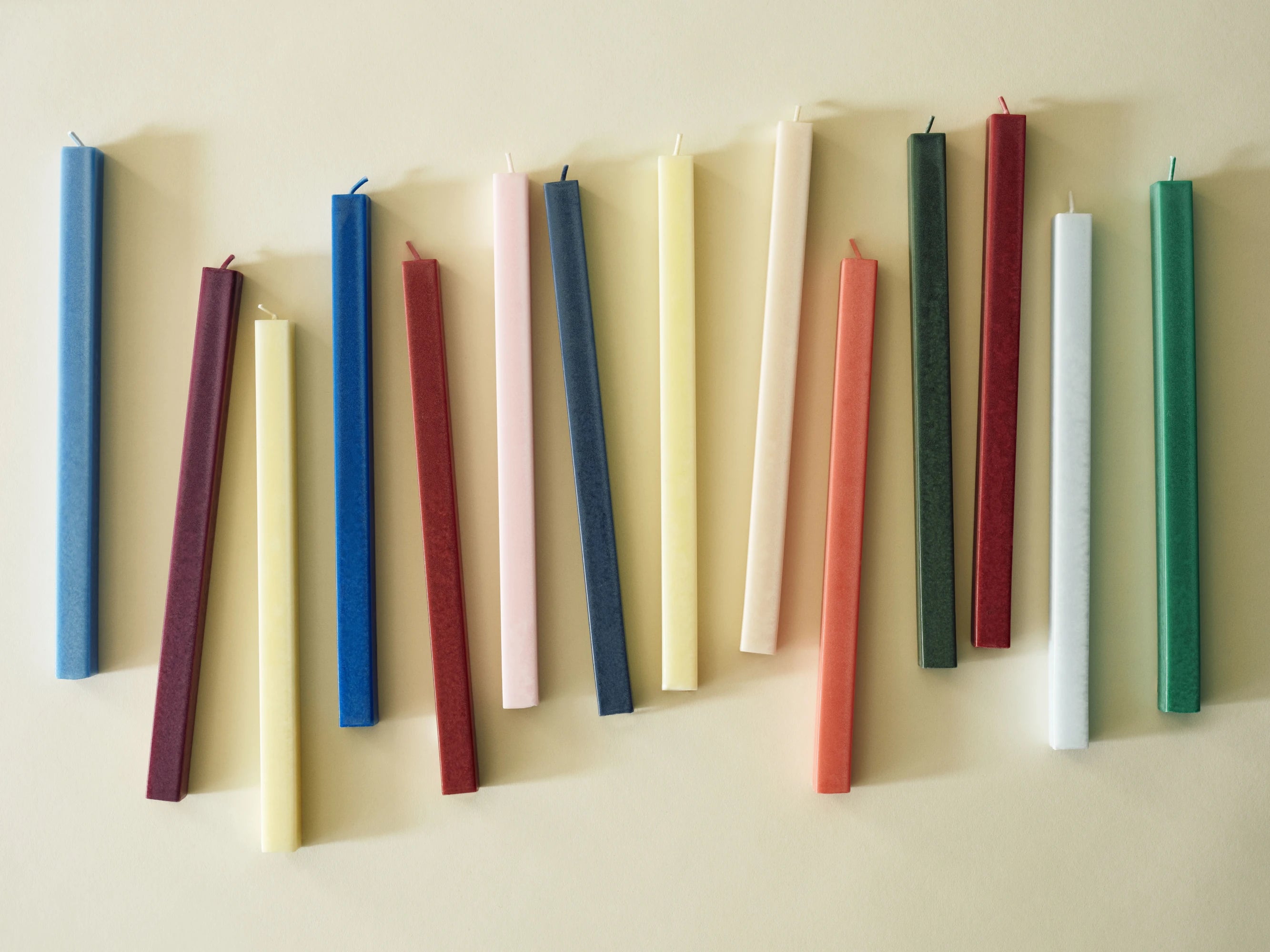 HAY Set of 4 Square Candles