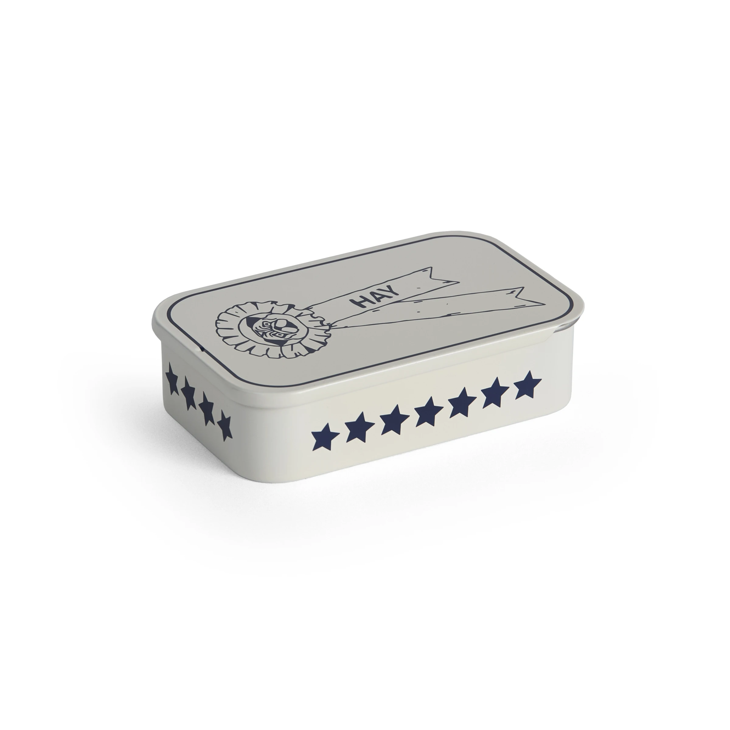 HAY Dogs Small Treat Tin in Blue & White - Lifestory