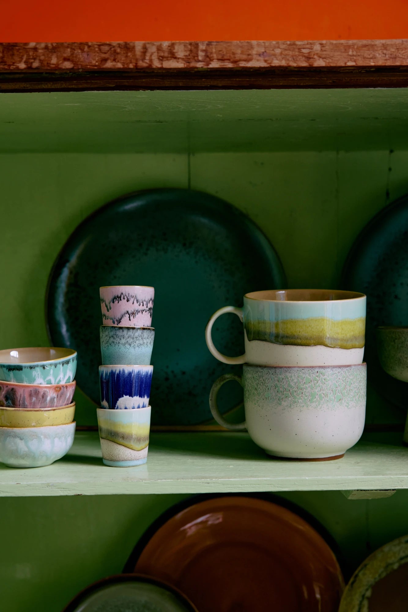 HKLIVING Set of 4 Egg Cups in Vibrance