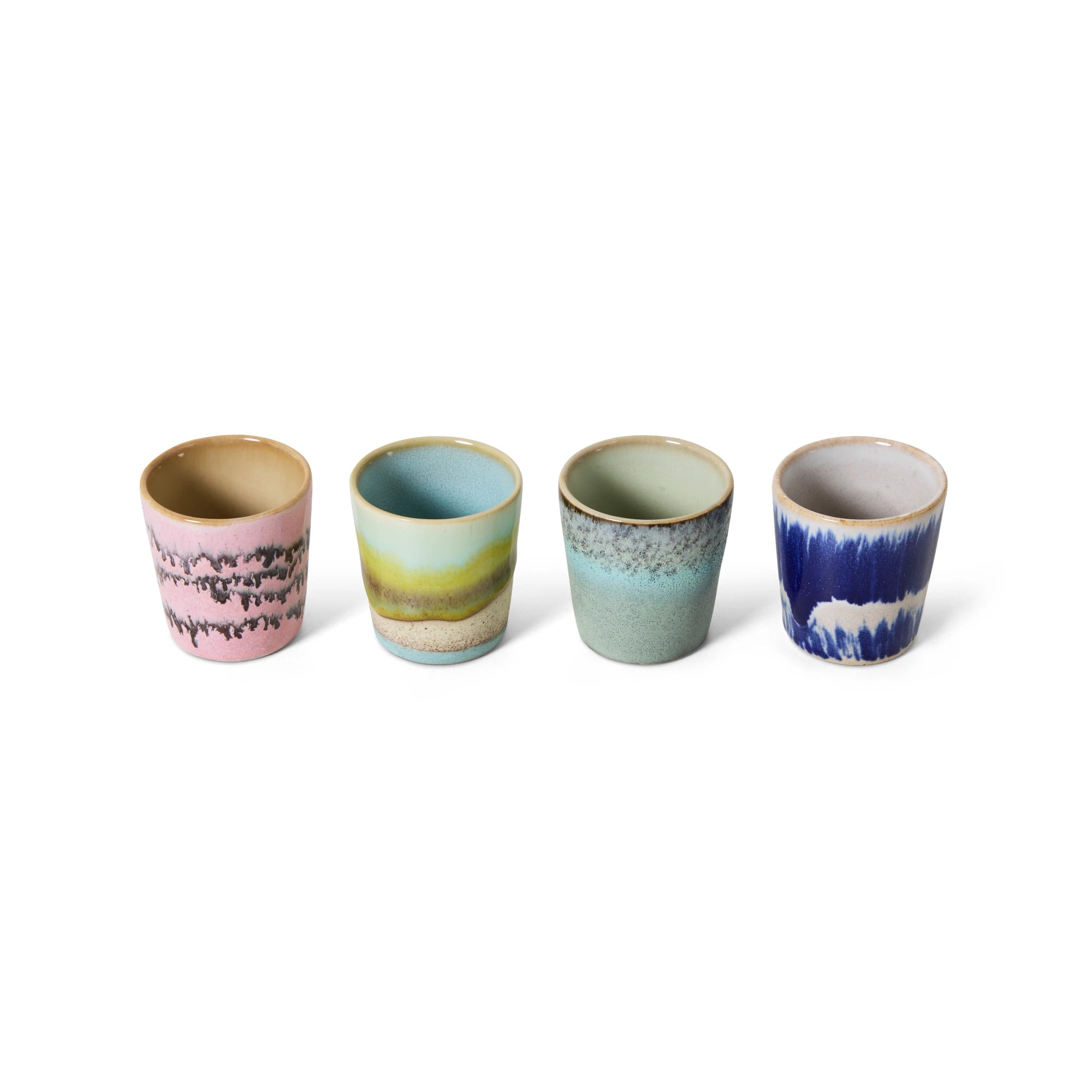 HKLIVING Set of 4 Egg Cups in Vibrance