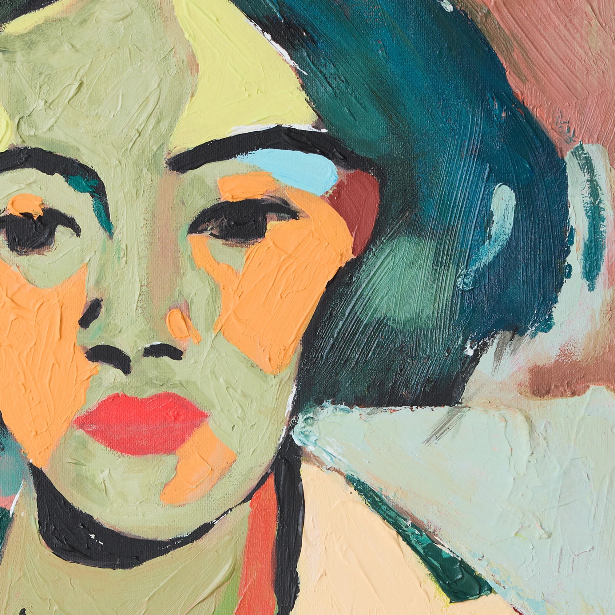 HKLIVING Framed Artwork 'Self-made' - 43 x 53cm - Lifestory