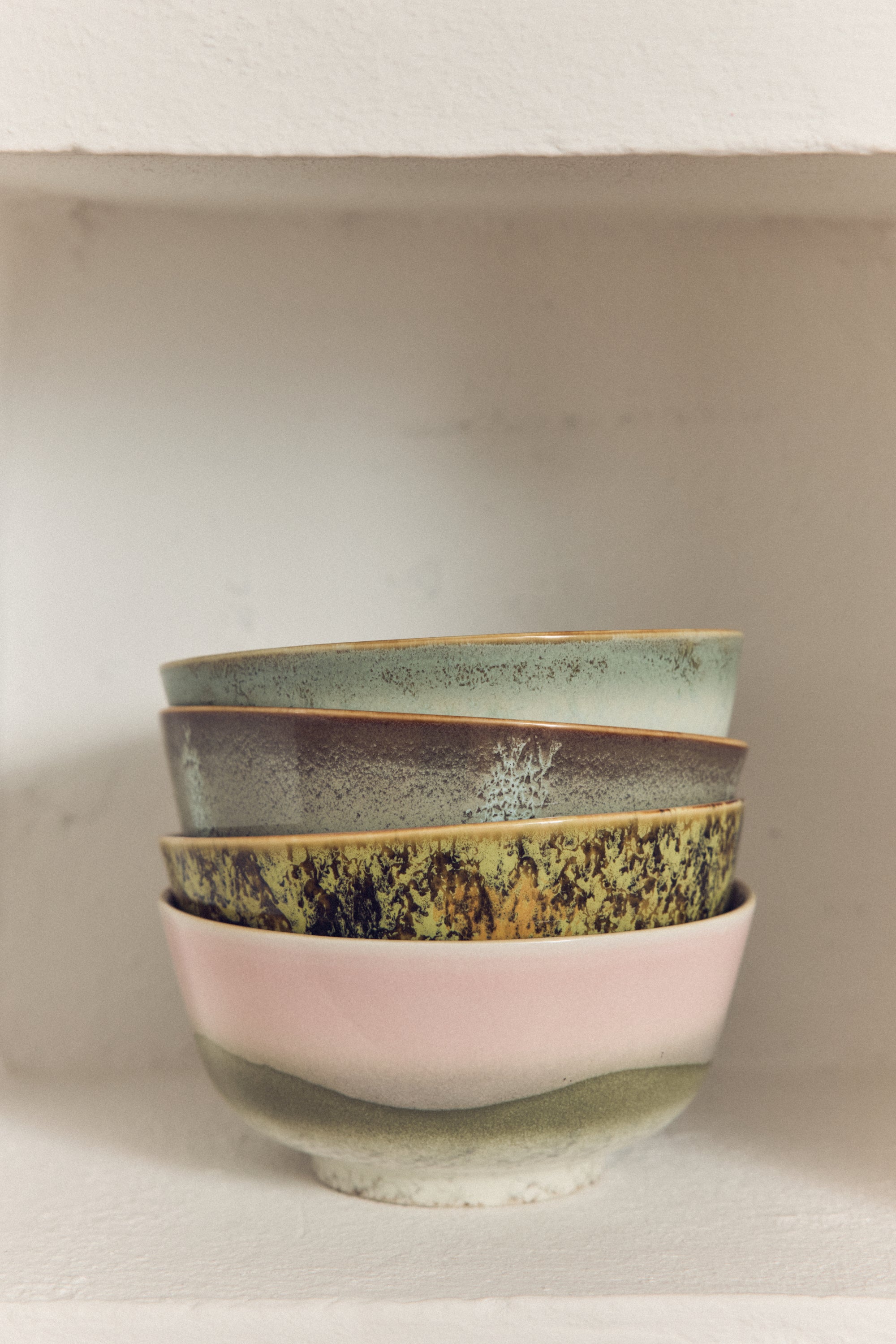 HKLIVING Set of 2 Japanese Noodle Bowls in Various Colours - Lifestory