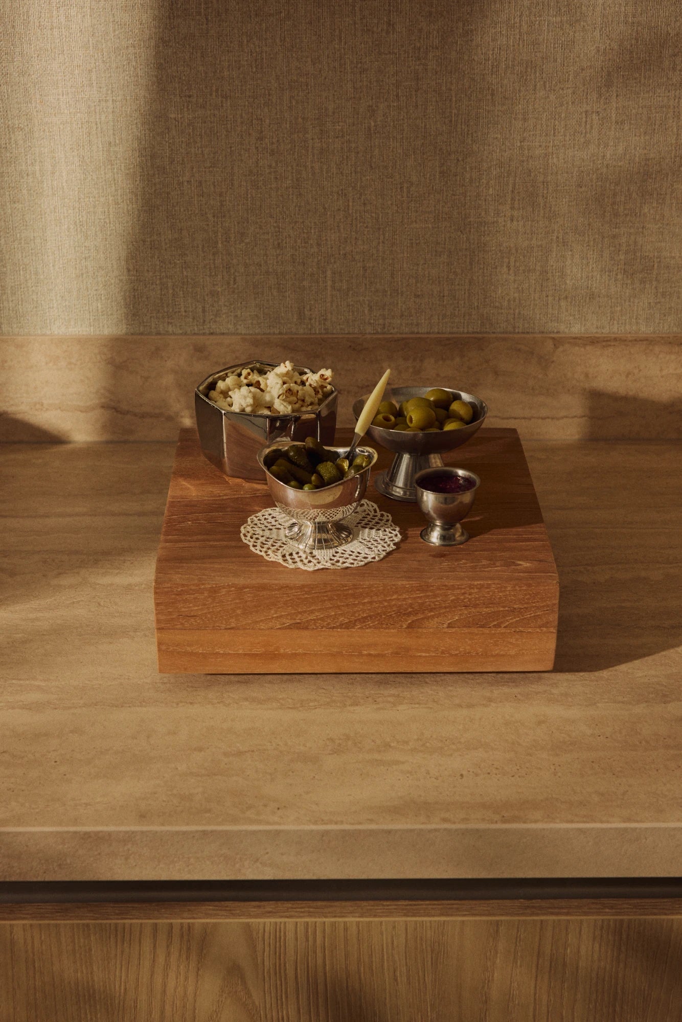 HKLIVING Teak Cube in Various Sizes