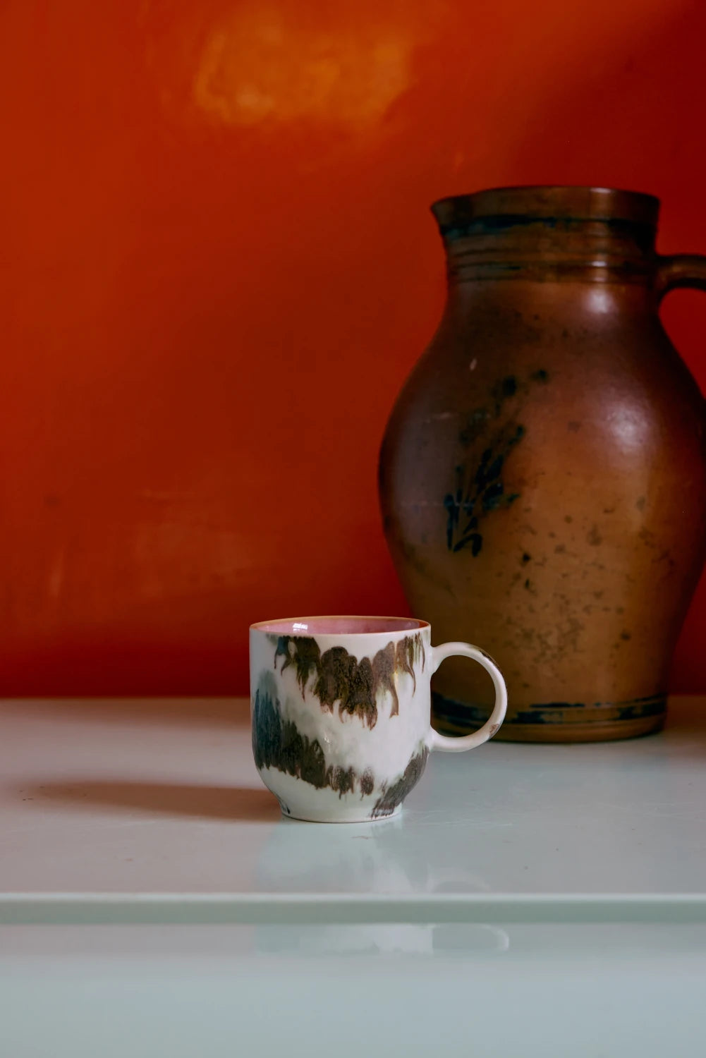 HKLIVING Set of 4 Café Mugs in Various Colourways - Lifestory