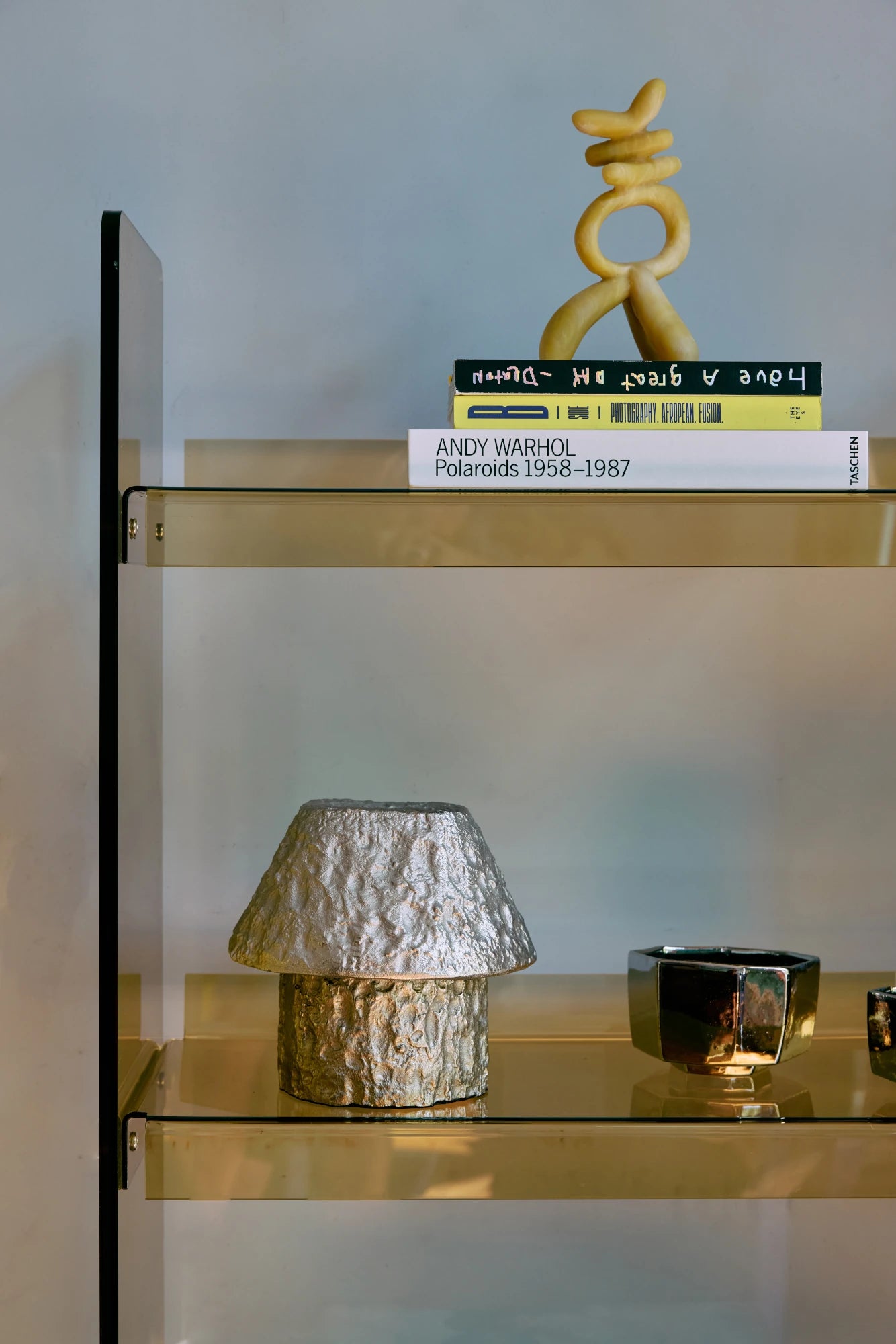 HKLIVING Artefact Aluminium Table Lamp - Lifestory