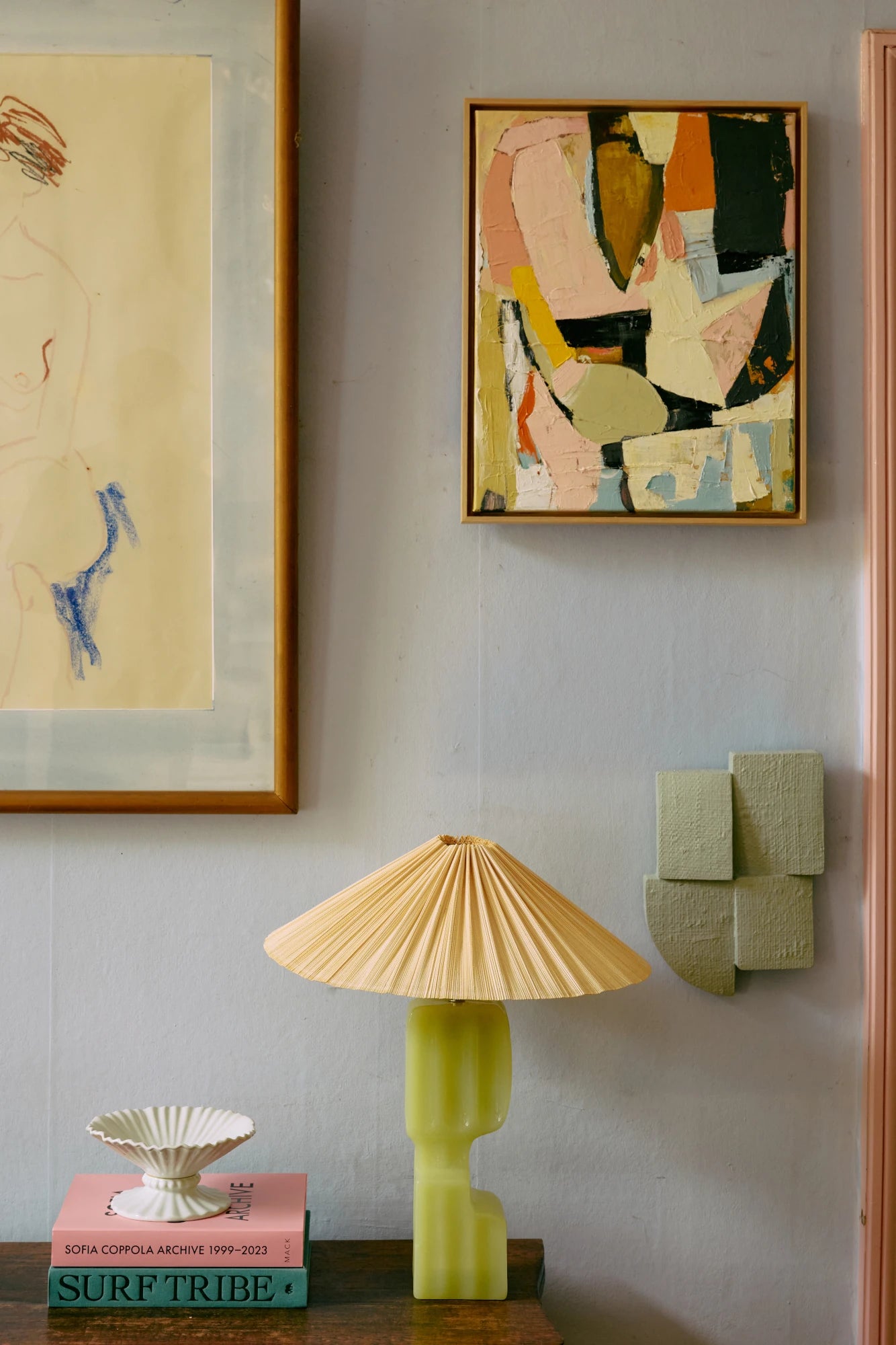 HKLIVING Framed Artwork 'Colour Compliment' - 43 x 53cm - Lifestory