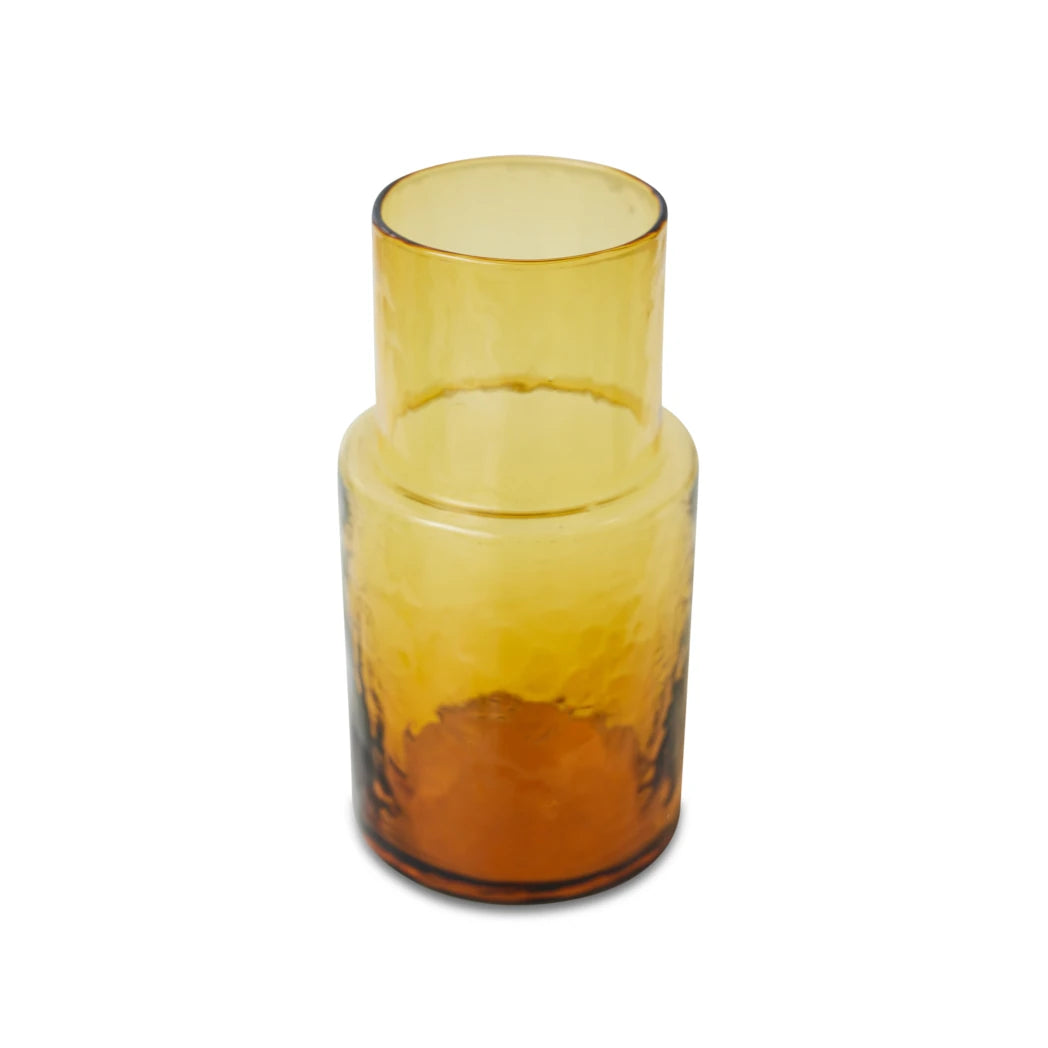 HKLIVING Tube Carafe in Amber Glass - Lifestory