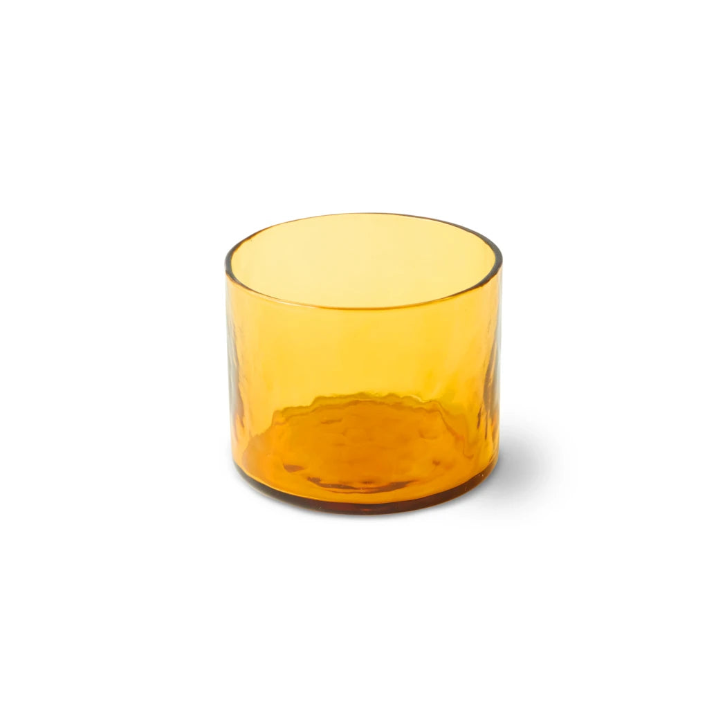 HKLIVING Tube Glass in Amber Glass - Lifestory