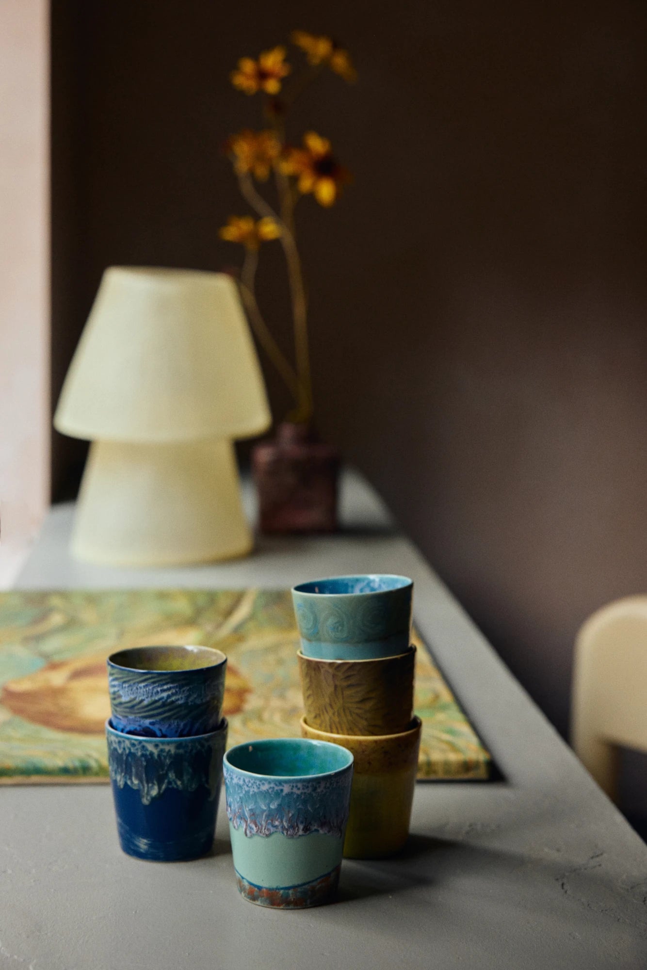 HKLIVING Van Gogh Set of 2 Coffee Mugs - Lifestory