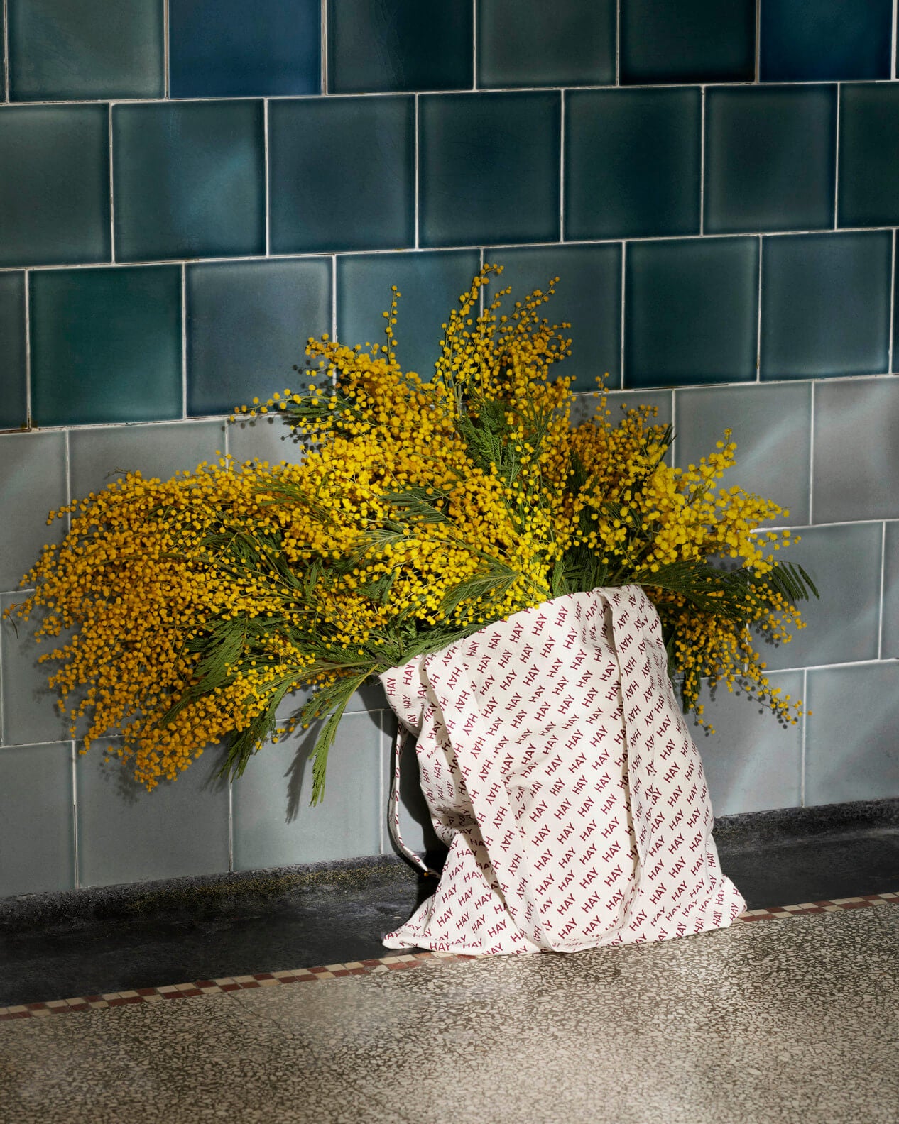 HAY Logo Tote | Black | Cotton | by HAY - Lifestory