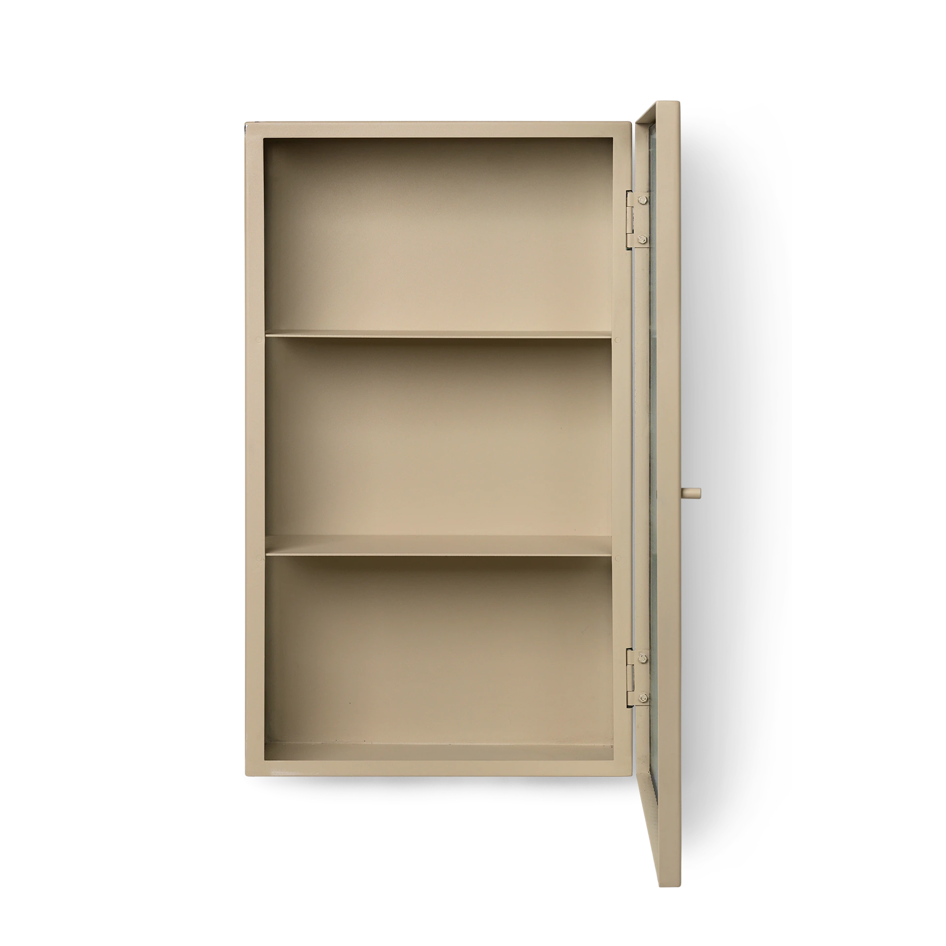 Wall Cabinet | Cashmere Haze Reeded Glass Cabinet by ferm Living - Lifestory