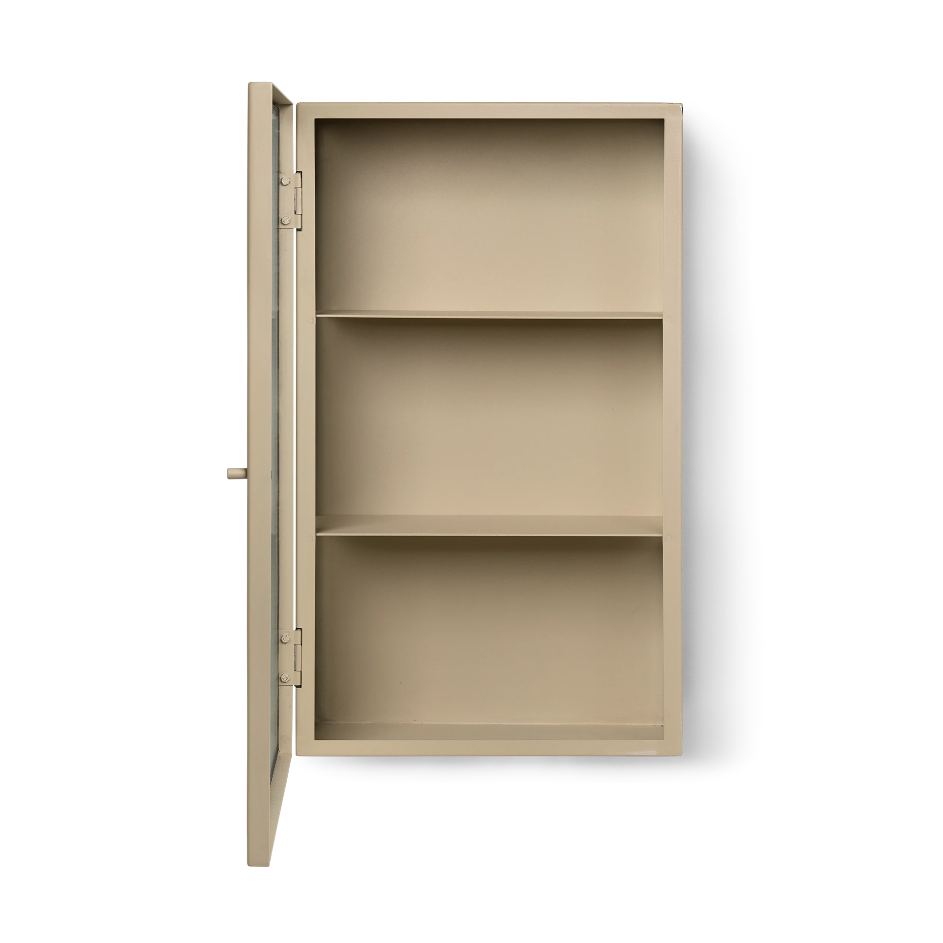 Wall Cabinet | Cashmere Haze Reeded Glass Cabinet by ferm Living - Lifestory