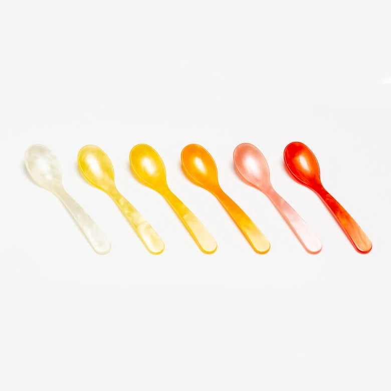 Heim Söhne Set of 6 Egg Spoons in Various Colours - Lifestory