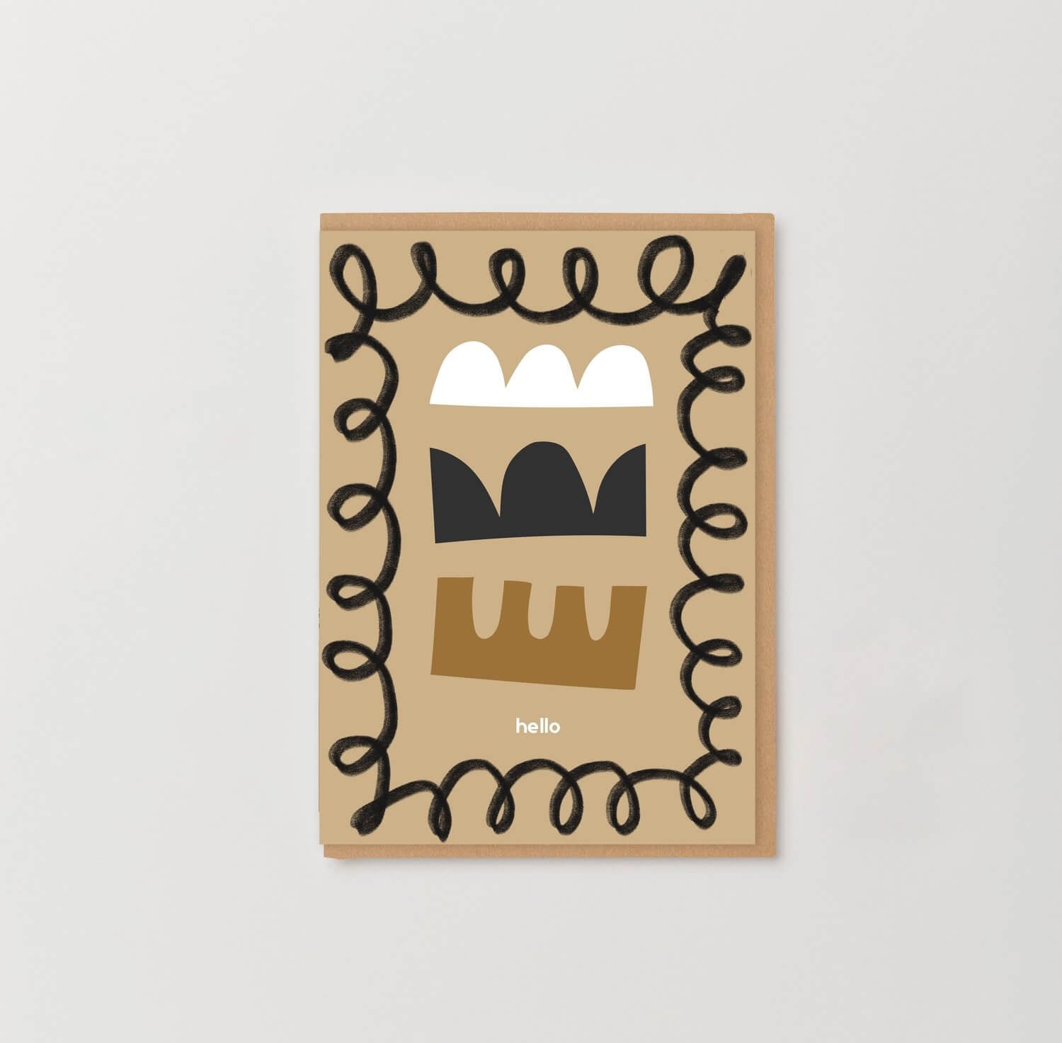 Hello Card | Blank | by Kinshipped - Lifestory - Kinshipped