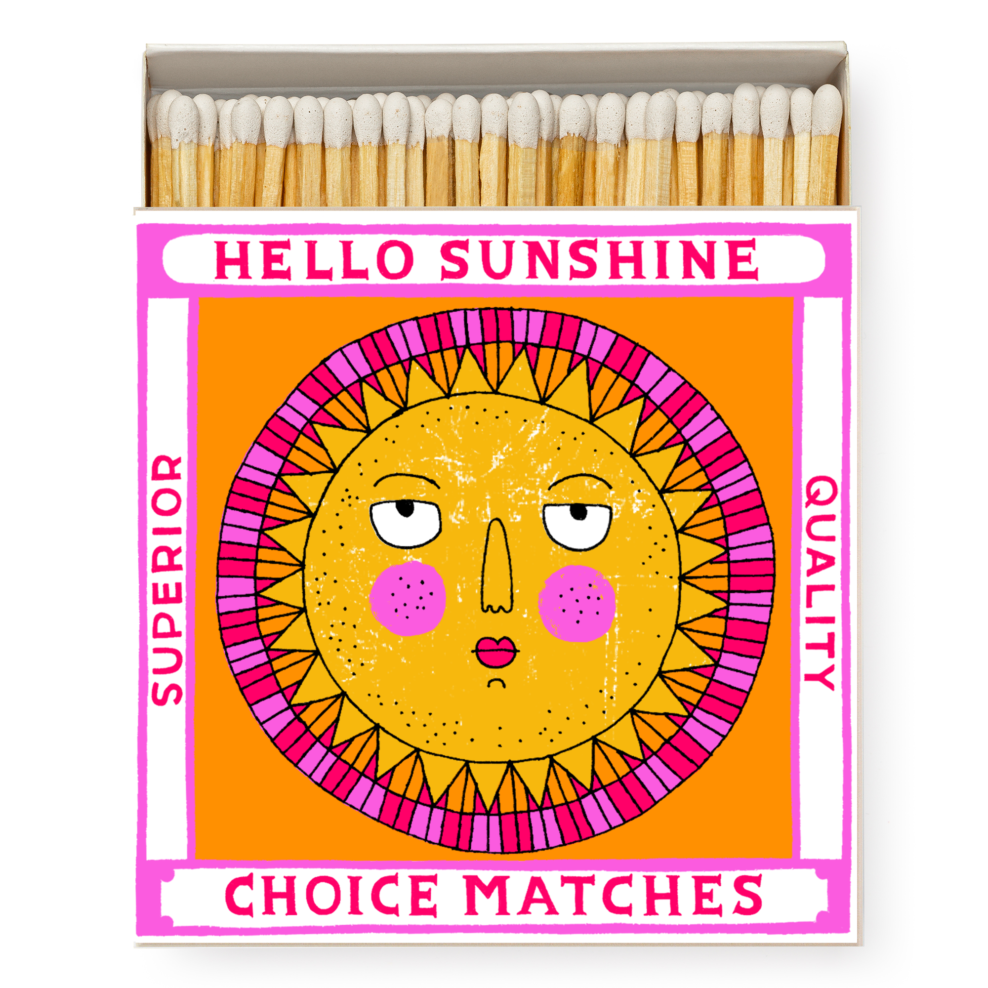 Long Matches - Square Box | Hello Sunshine | by Archivist - Lifestory