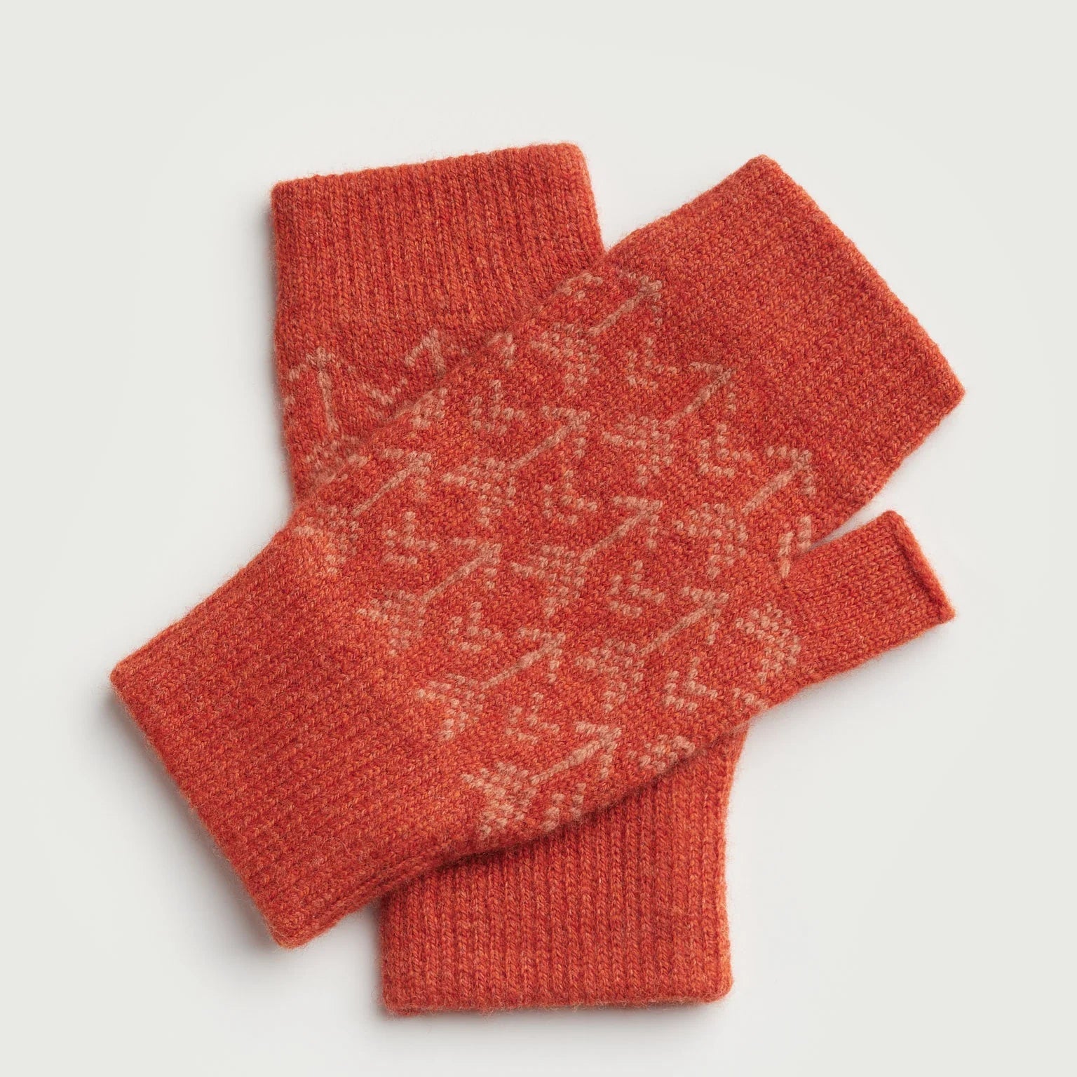 Fingerless Mittens in 'Arrow' - Various Colourways by Hilary Grant - Lifestory