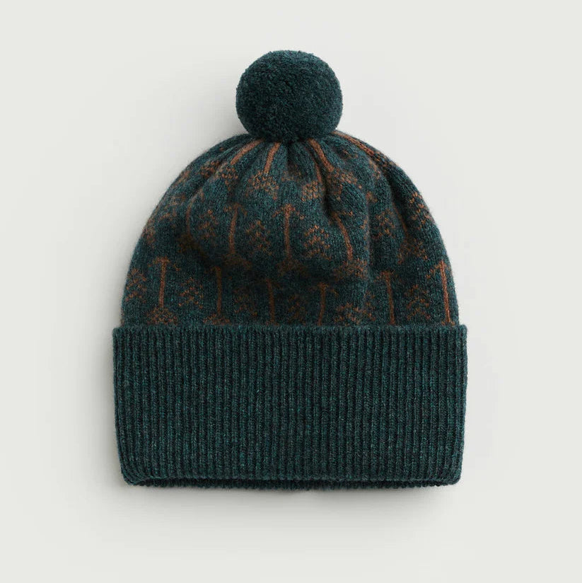 Pom Hat in 'Arrow' - Various Colourways by Hilary Grant