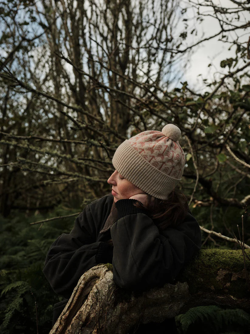 Pom Hat in 'Arrow' - Various Colourways by Hilary Grant
