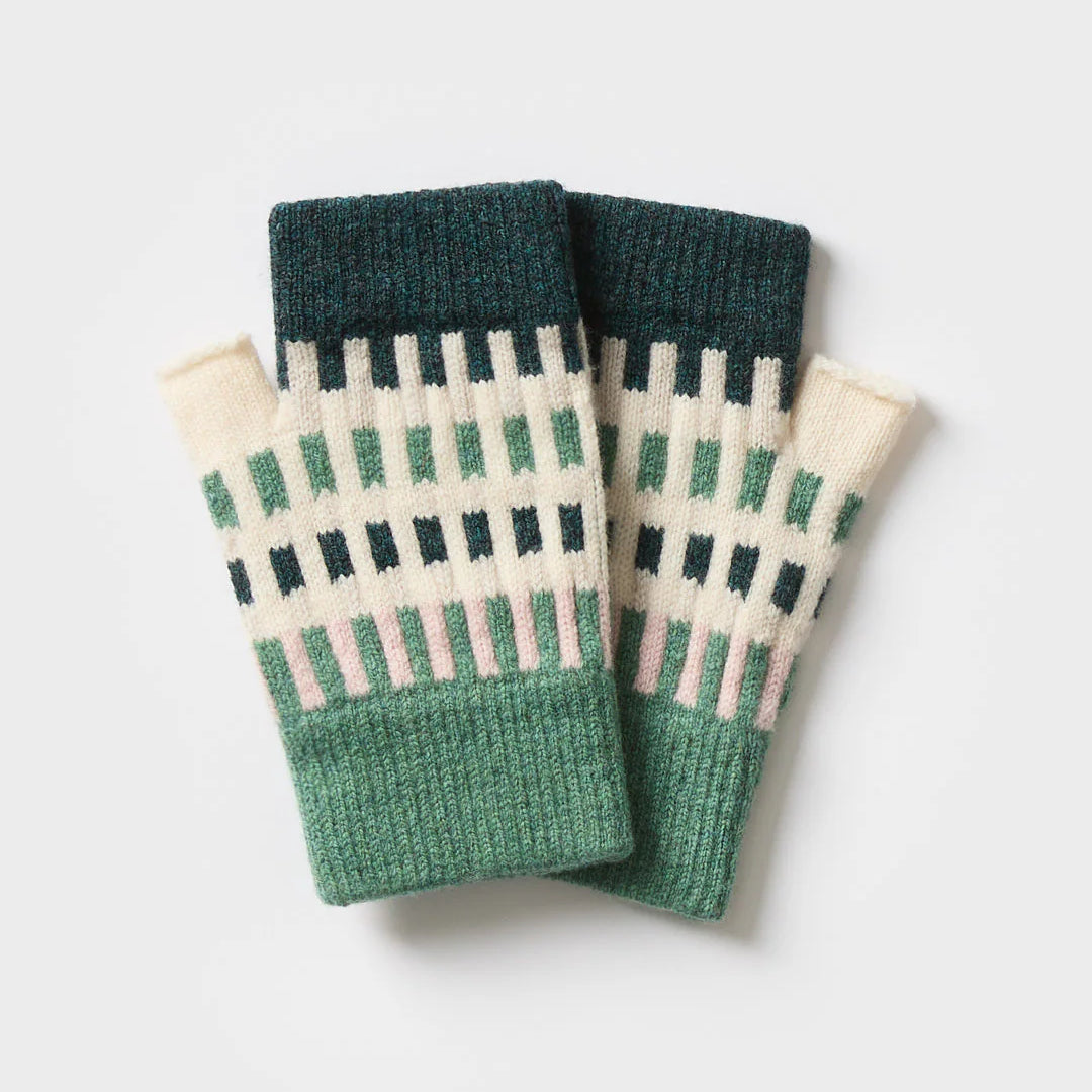 Fingerless Mitten in 'Harbour'  in Various Colourways by Hilary Grant - Lifestory
