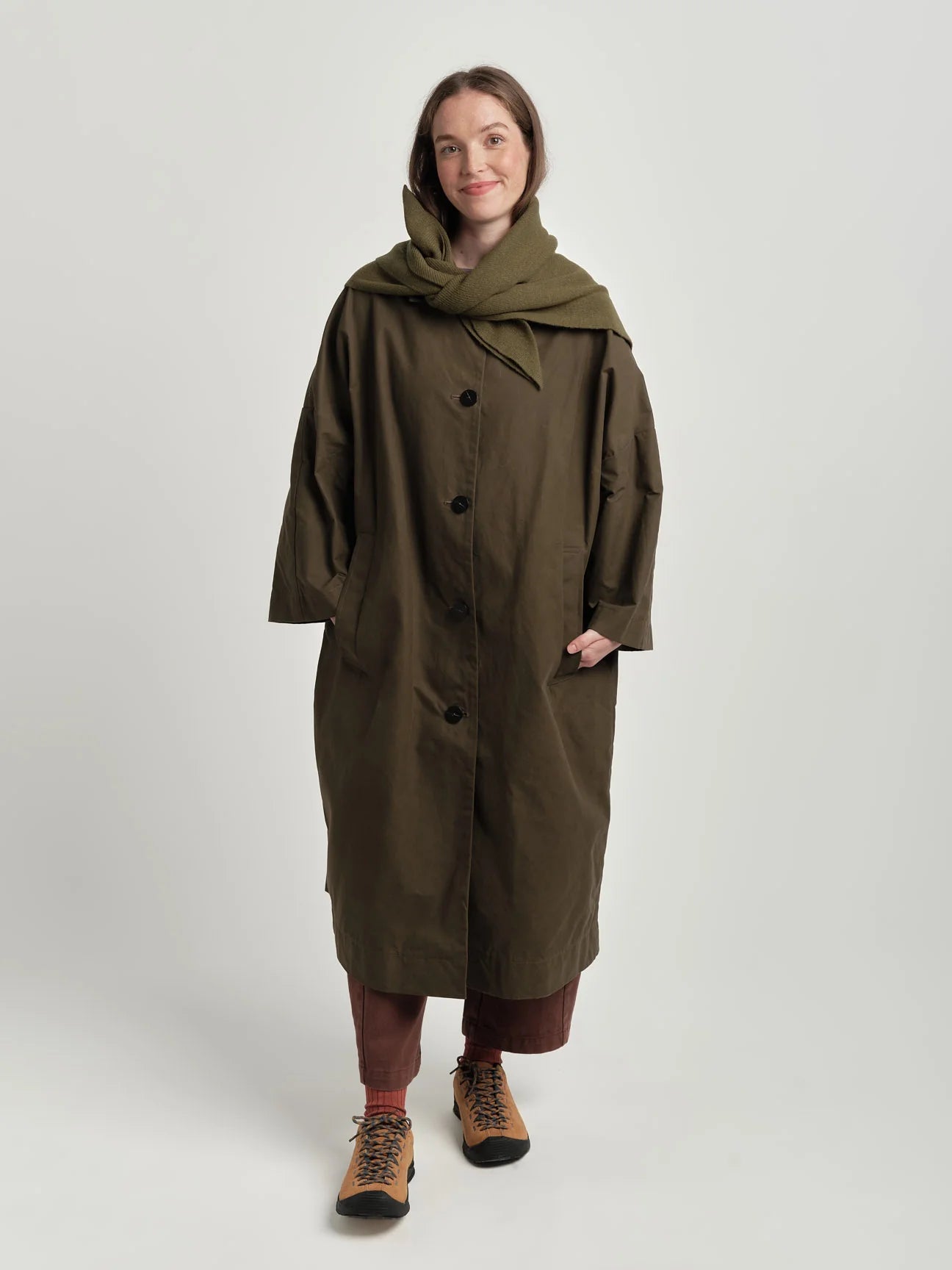 Hilary Grant Lambswool Swift Tail Scarf in Various Colours - Lifestory