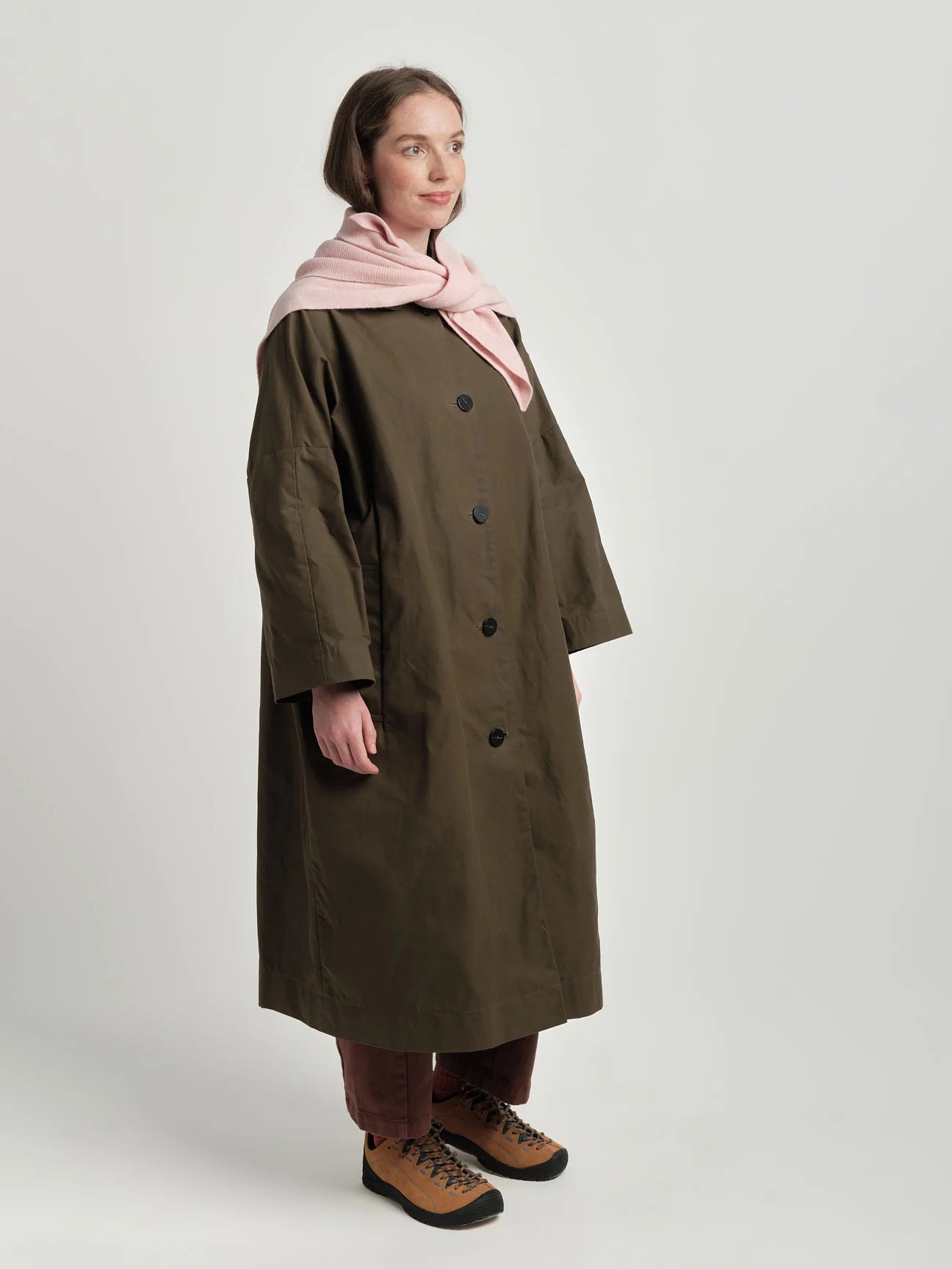 Hilary Grant Lambswool Swift Tail Scarf in Various Colours