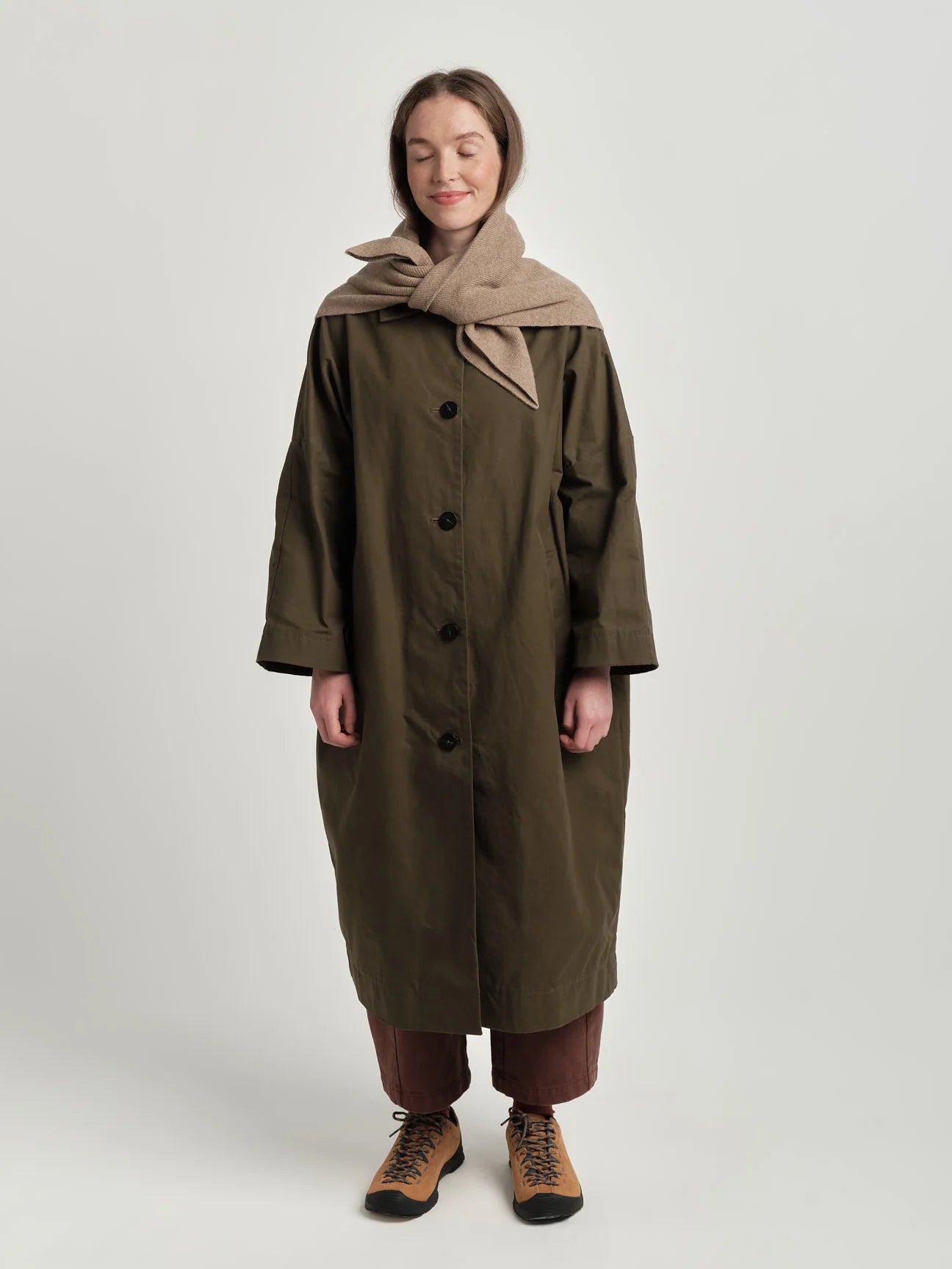 Hilary Grant Lambswool Swift Tail Scarf in Various Colours - Lifestory