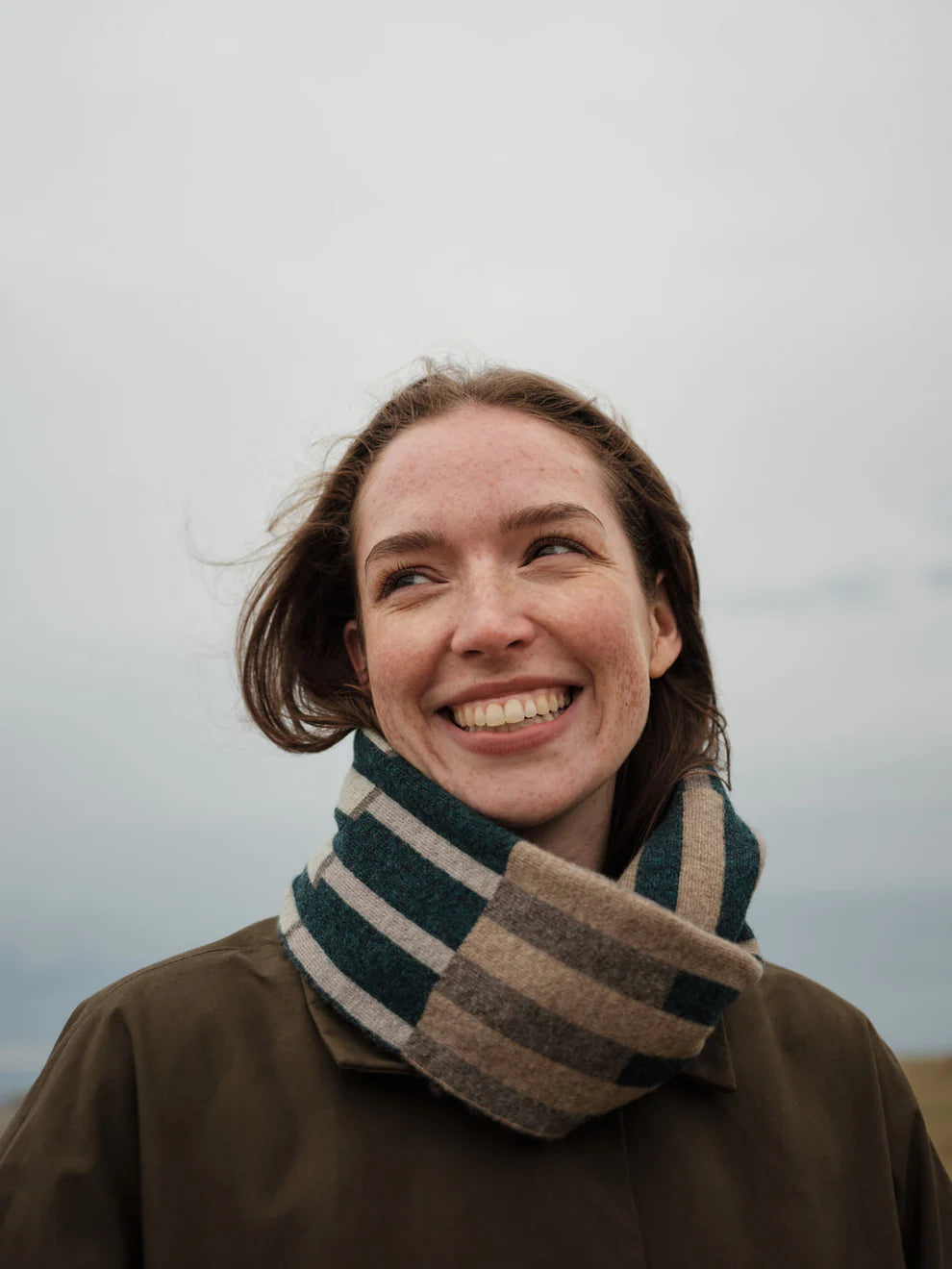 Circle Scarf 'Harbour' in Various Colourways by Hilary Grant - Lifestory
