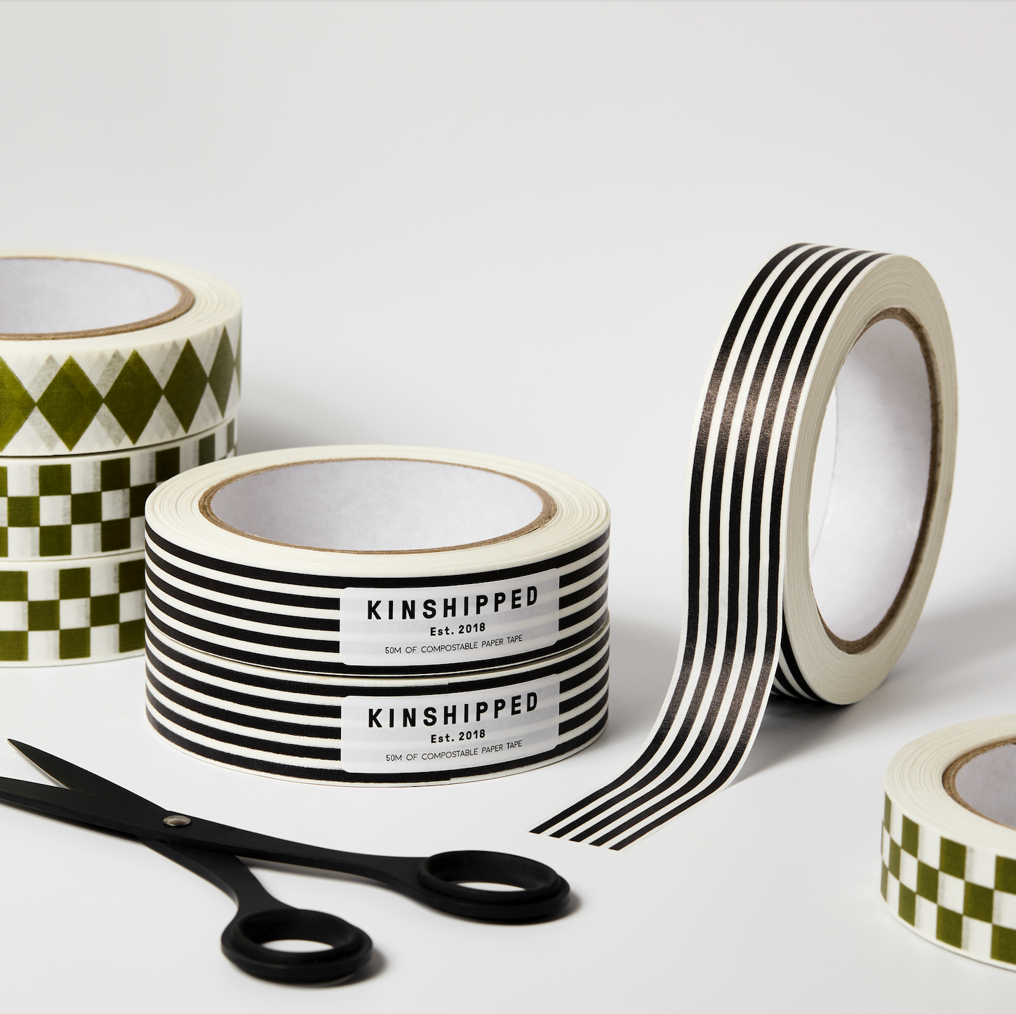 Paper Tape | Horizontal Stripes | by Kinshipped - Lifestory