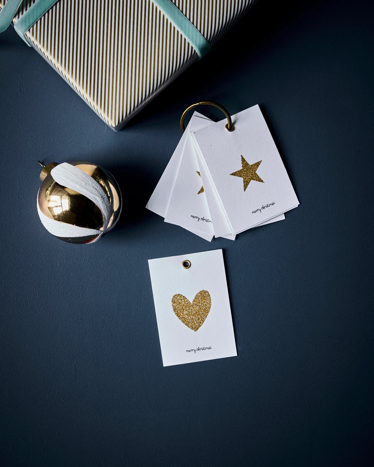 House Doctor 'Glitr' Set of 12 Gift tags