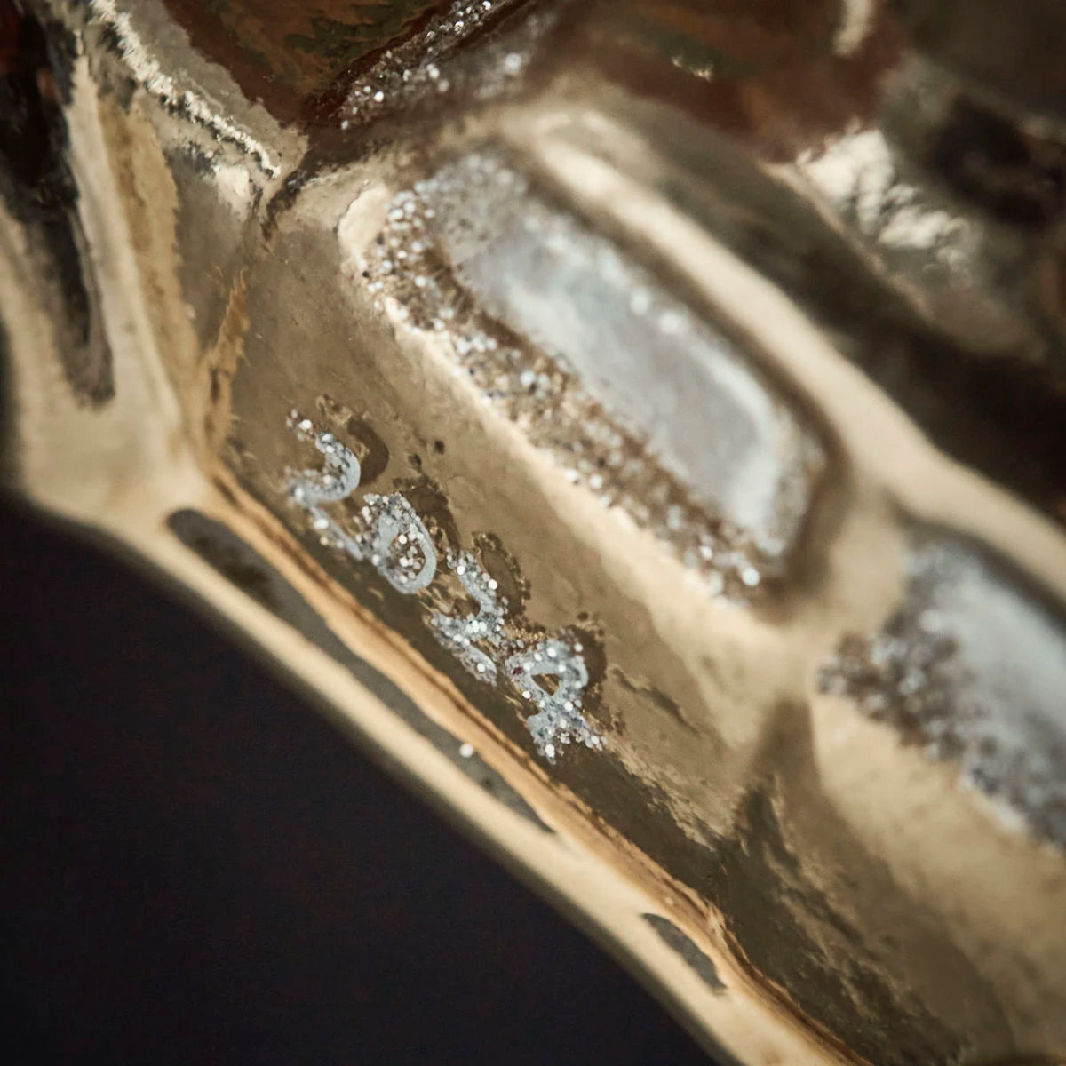 House Doctor Hanging Christmas Car Ornament in Shiny Gold | Lifestory