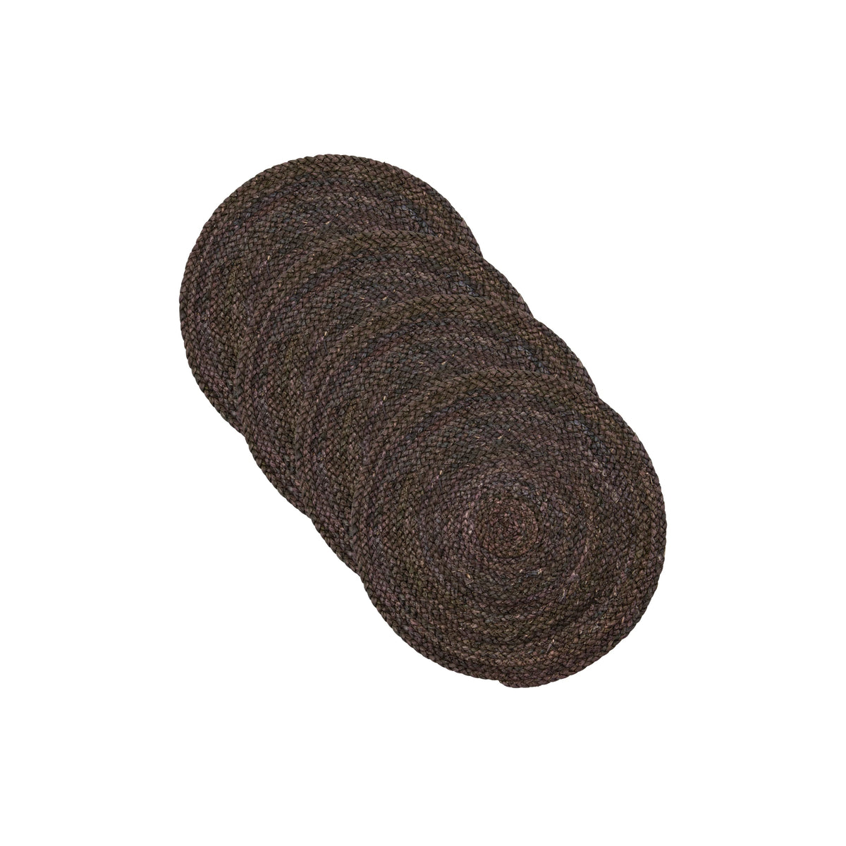 House Doctor HDCircle Placemats, Chocolate, Set of 4