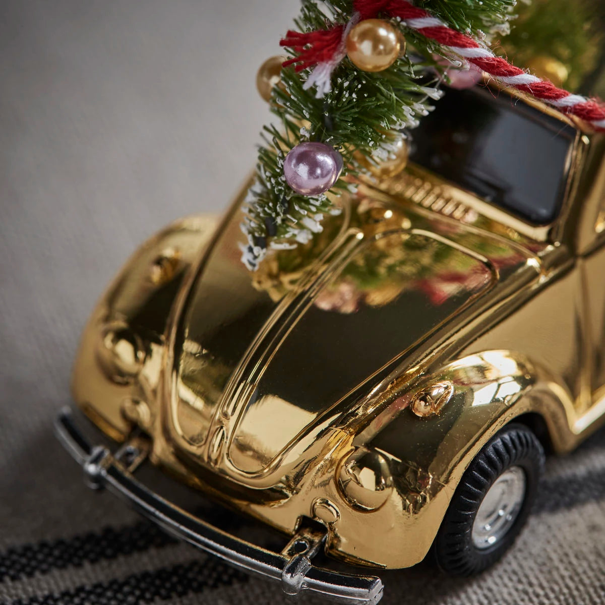 House Doctor Mini Christmas Car Decoration in gold | Lifestory