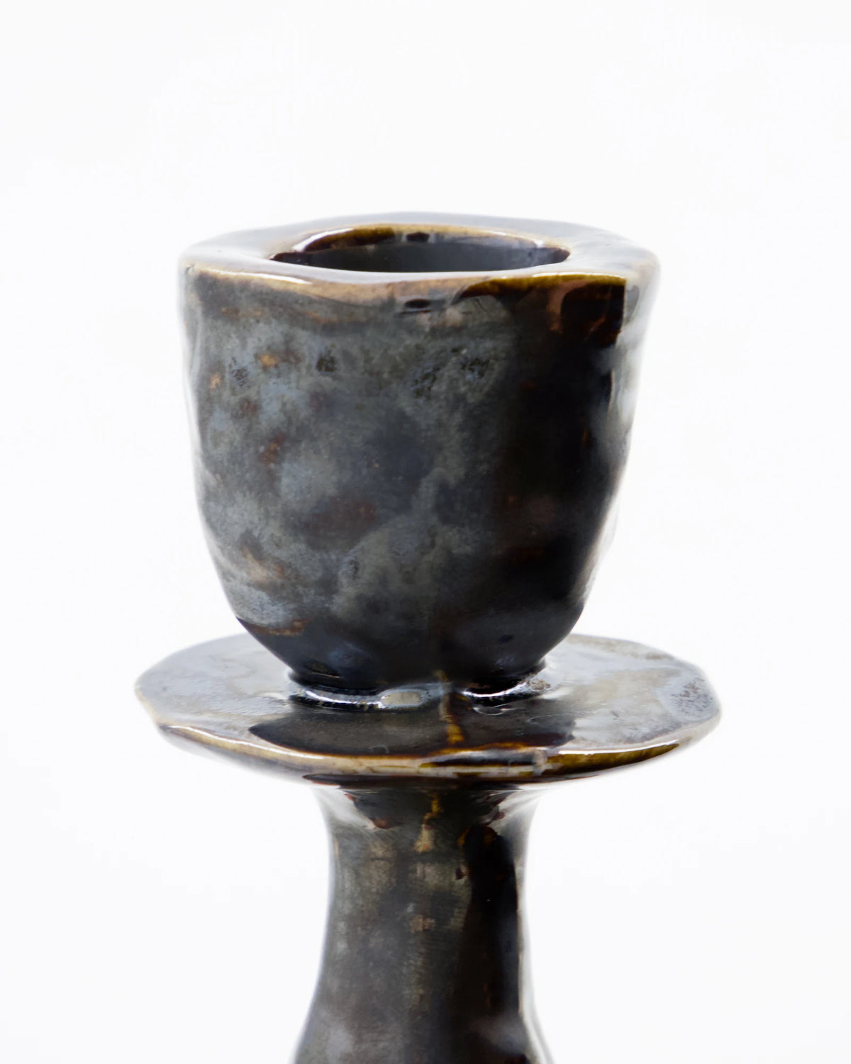 House Doctor Lucca Candle Holder, Black, Small
