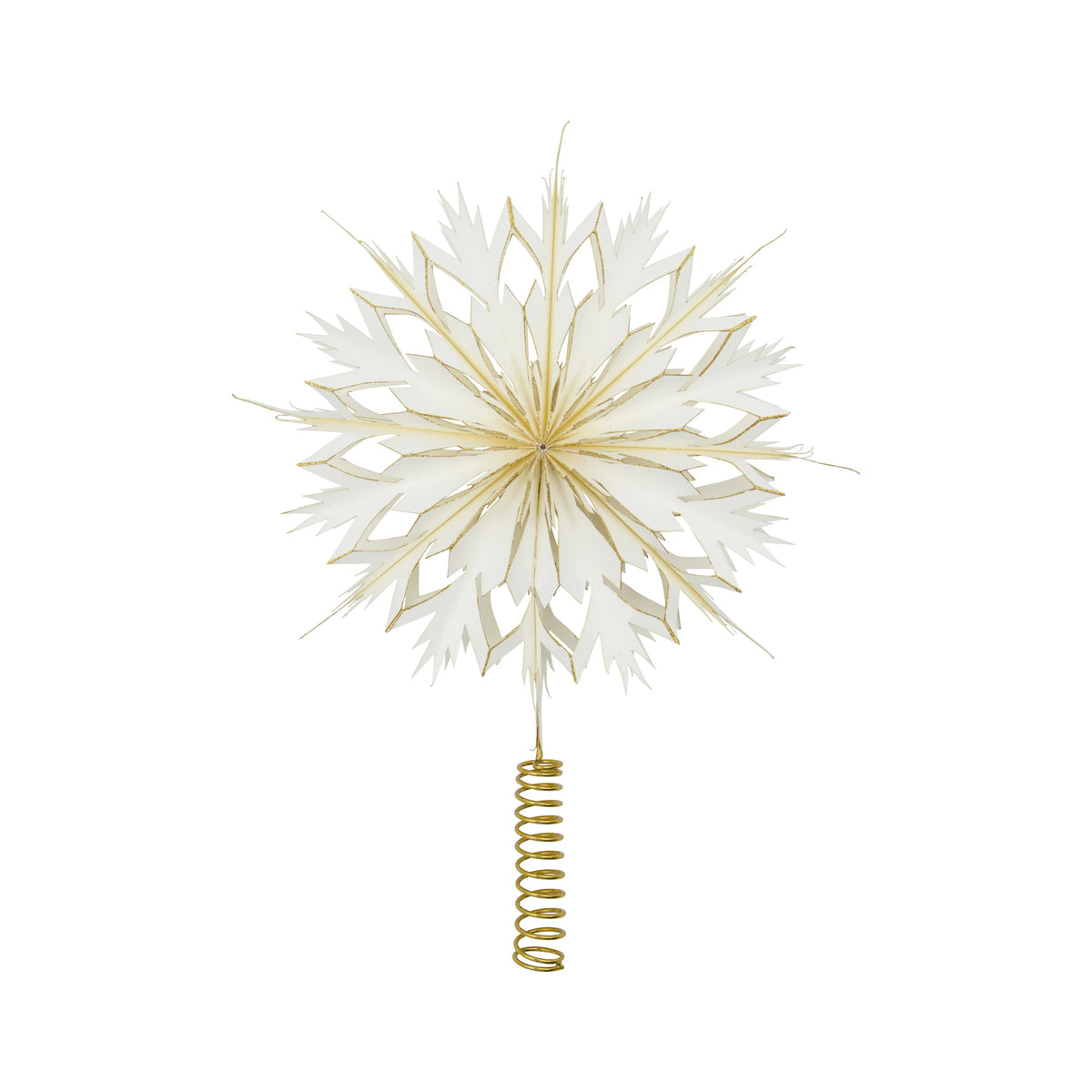 House Doctor Alsta White Paper Tree Top Star