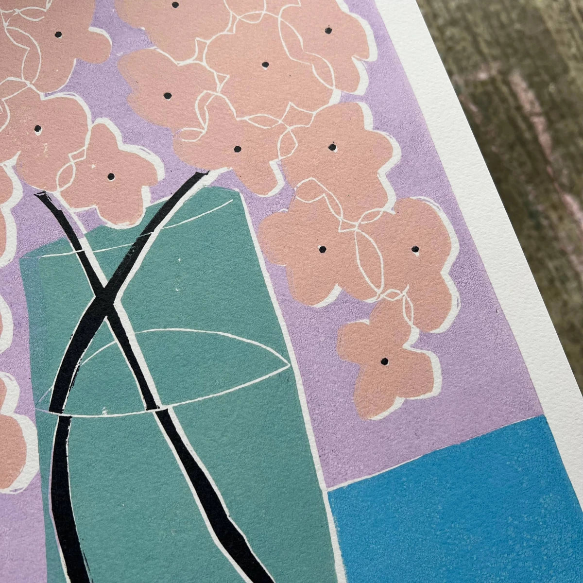 'Hydrangea' Unframed A3 Print by Luiza Holub - Lifestory