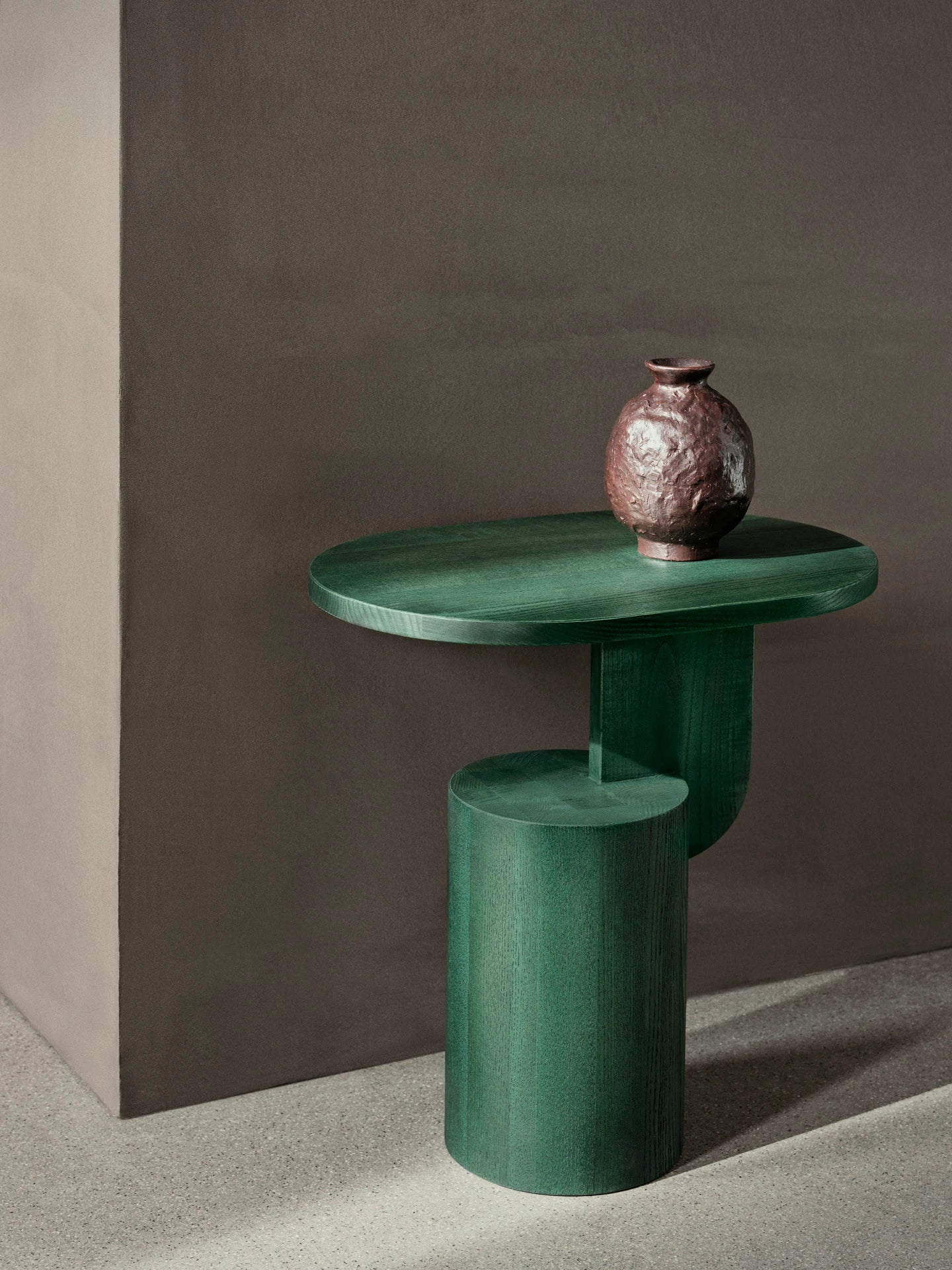 Insert Side Table in Myrtle Green by ferm Living - Lifestory