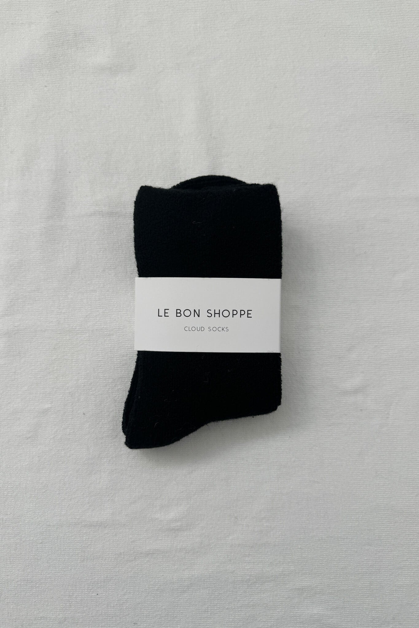 Cloud Socks | Jet Black | by Le Bon Shoppe - Lifestory