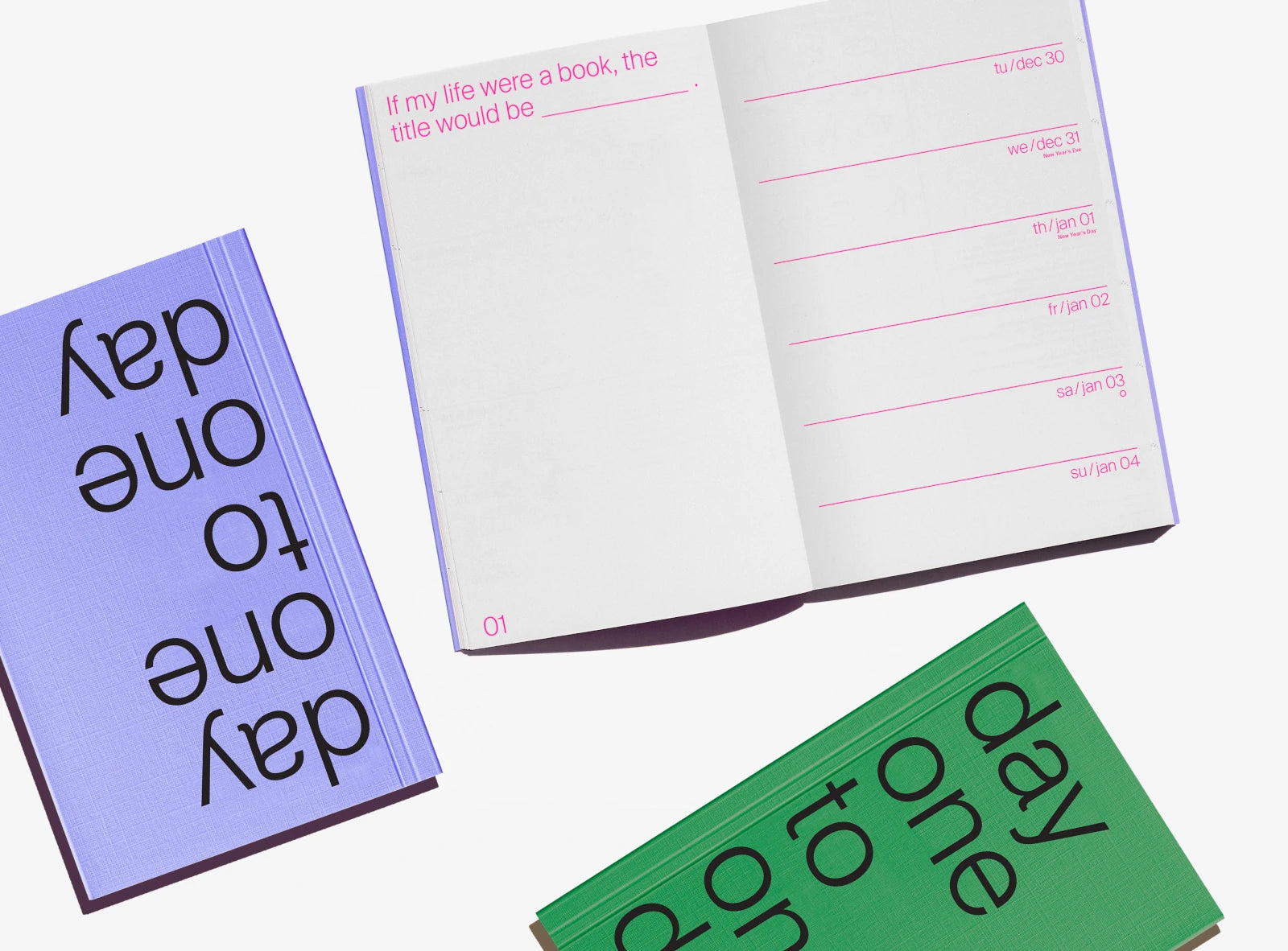 Julie Joliat Day One to One Day Planner 2026 inside detail | Lifestory
