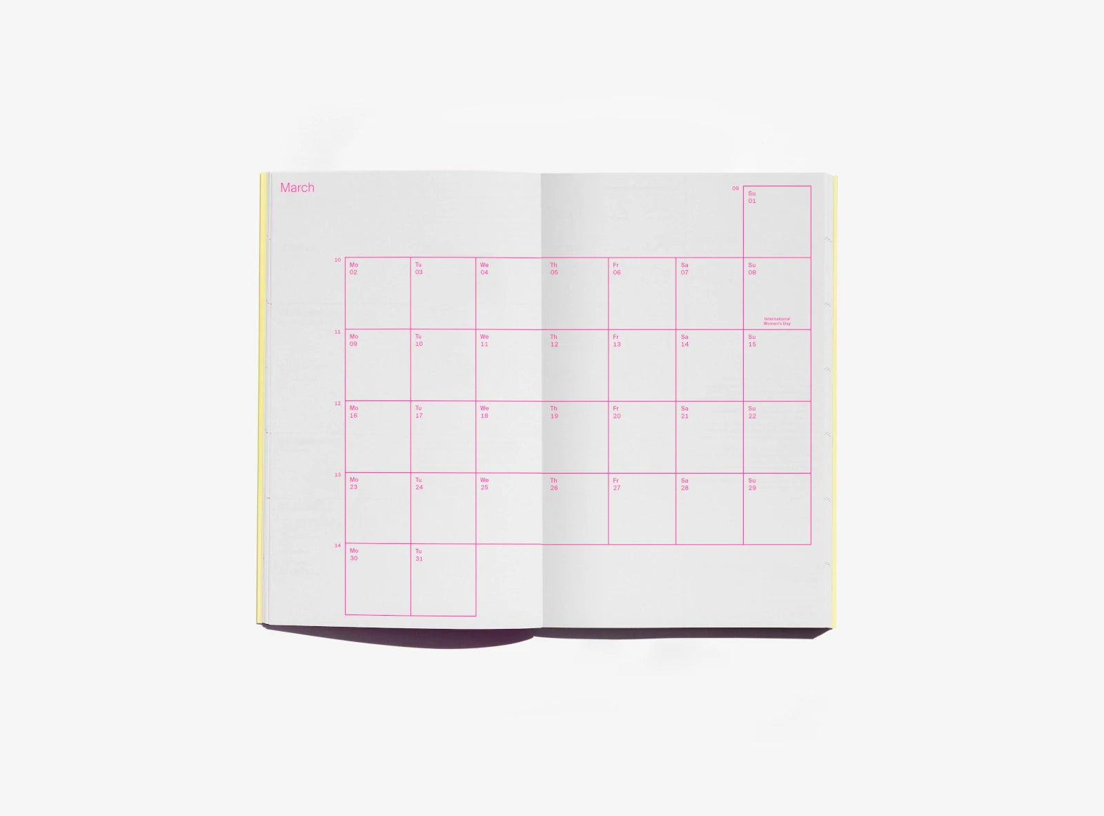 Julie Joliat Day One to One Day Planner 2026 inside detail| Lifestory