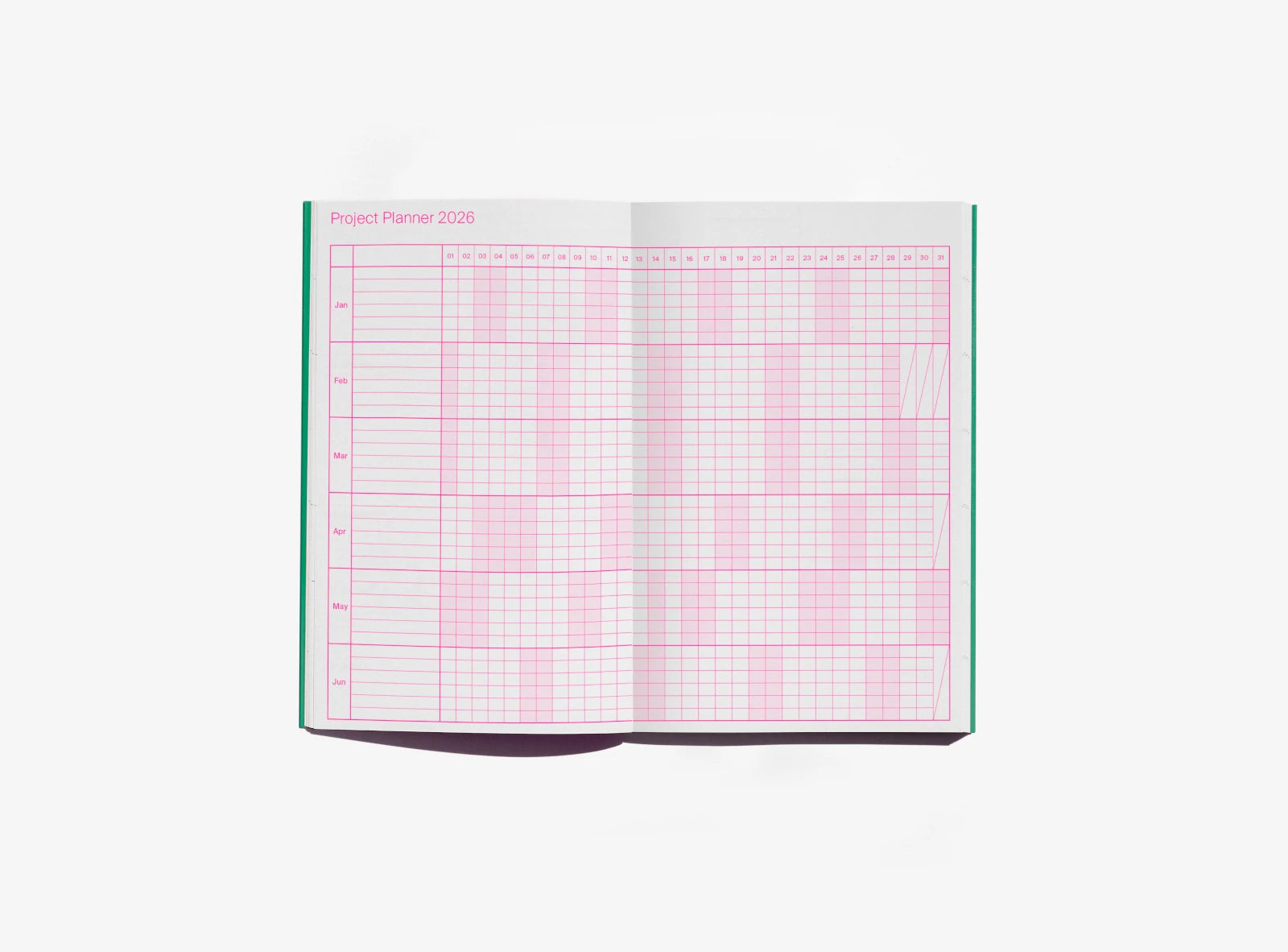 Julie Joliat Day One to One Day Planner 2026 inside detail| Lifestory