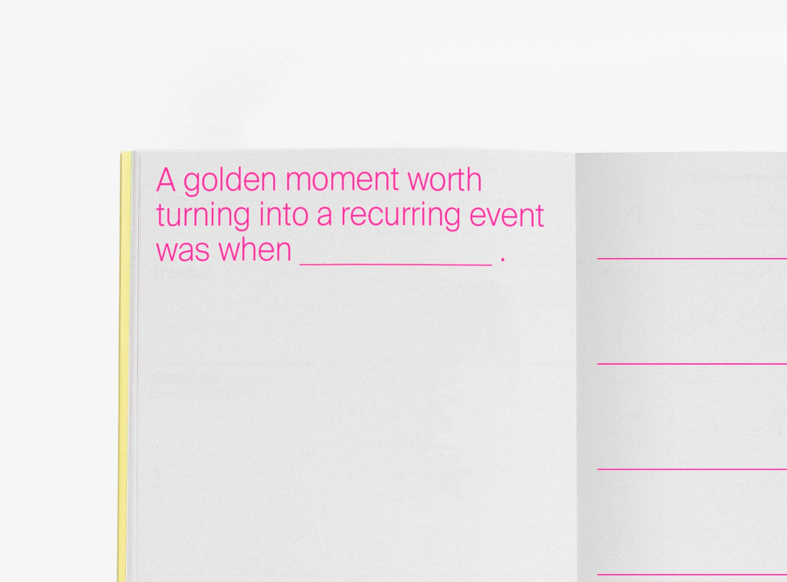Julie Joliat Day One to One Day Planner 2026 inside detail| Lifestory