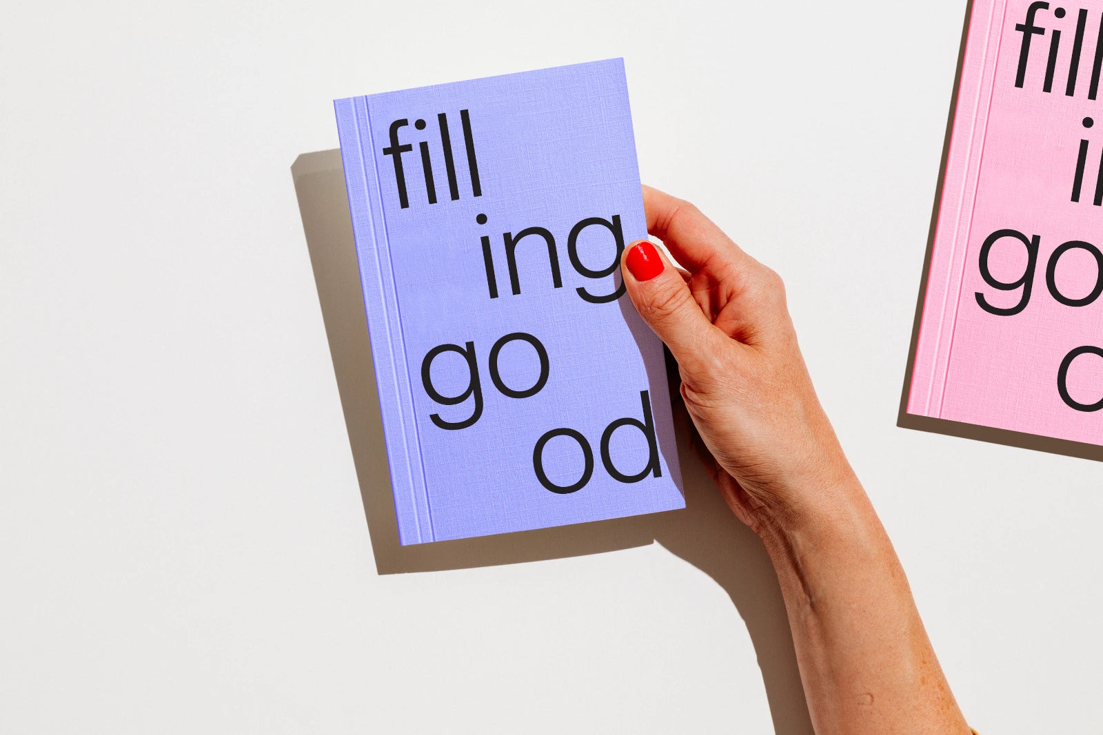 Julie Joliat Filling Good Notebook (Grid) in Berry Milk | Lifestory