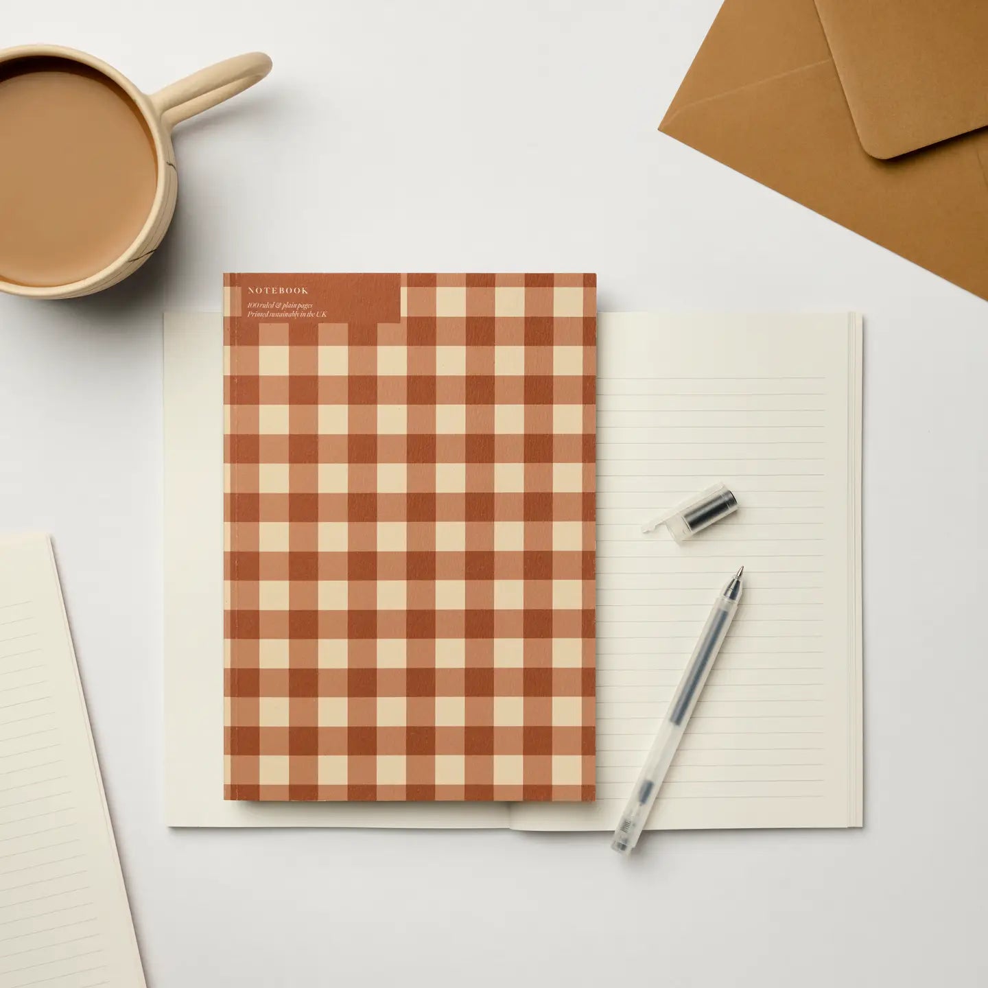 Kinshipped A5 Ruled & Plain Notebook - Various Covers