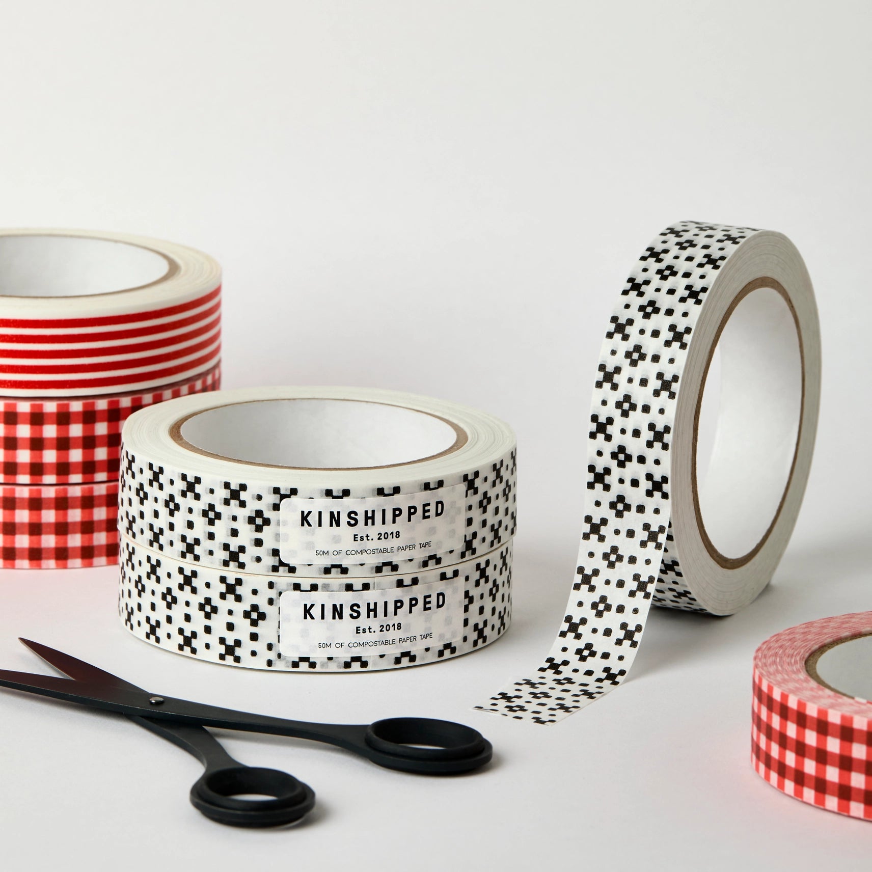 Kinshipped Patterned Paper Tape in Various Patterns - Lifestory