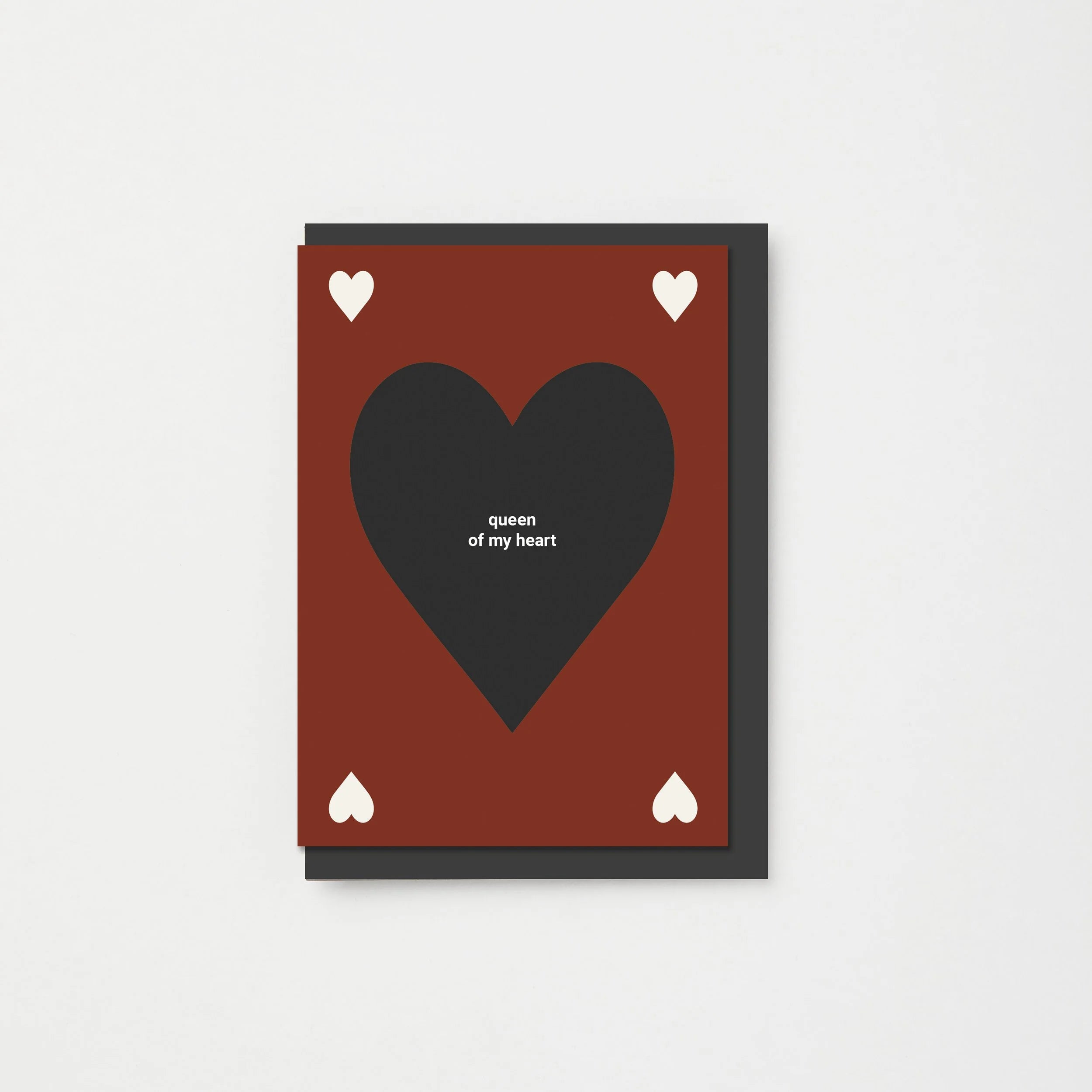 Queen of my Heart Card | Blank | by Kinshipped - Lifestory