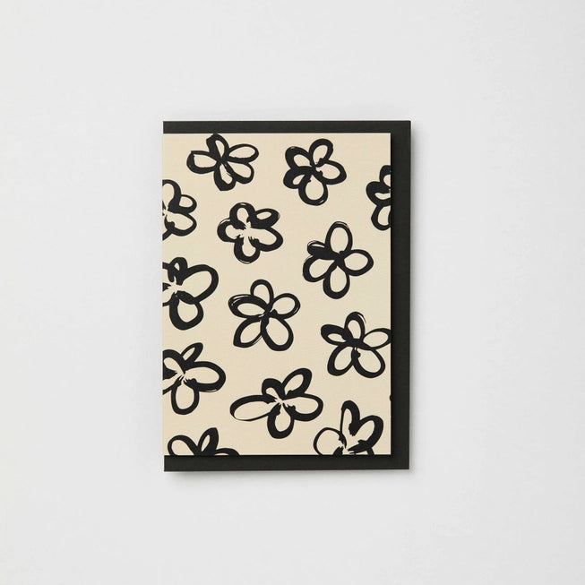 Hand Drawn Flower Card | Blank | by Kinshipped - Lifestory