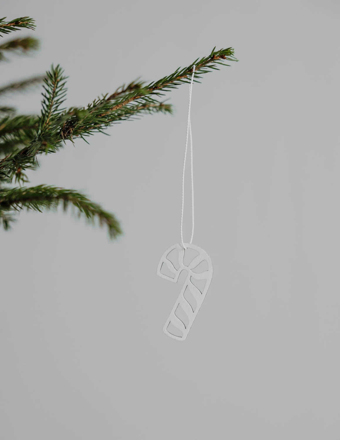 Krokom Candy Cane Decoration | White | by Storefactory - Lifestory